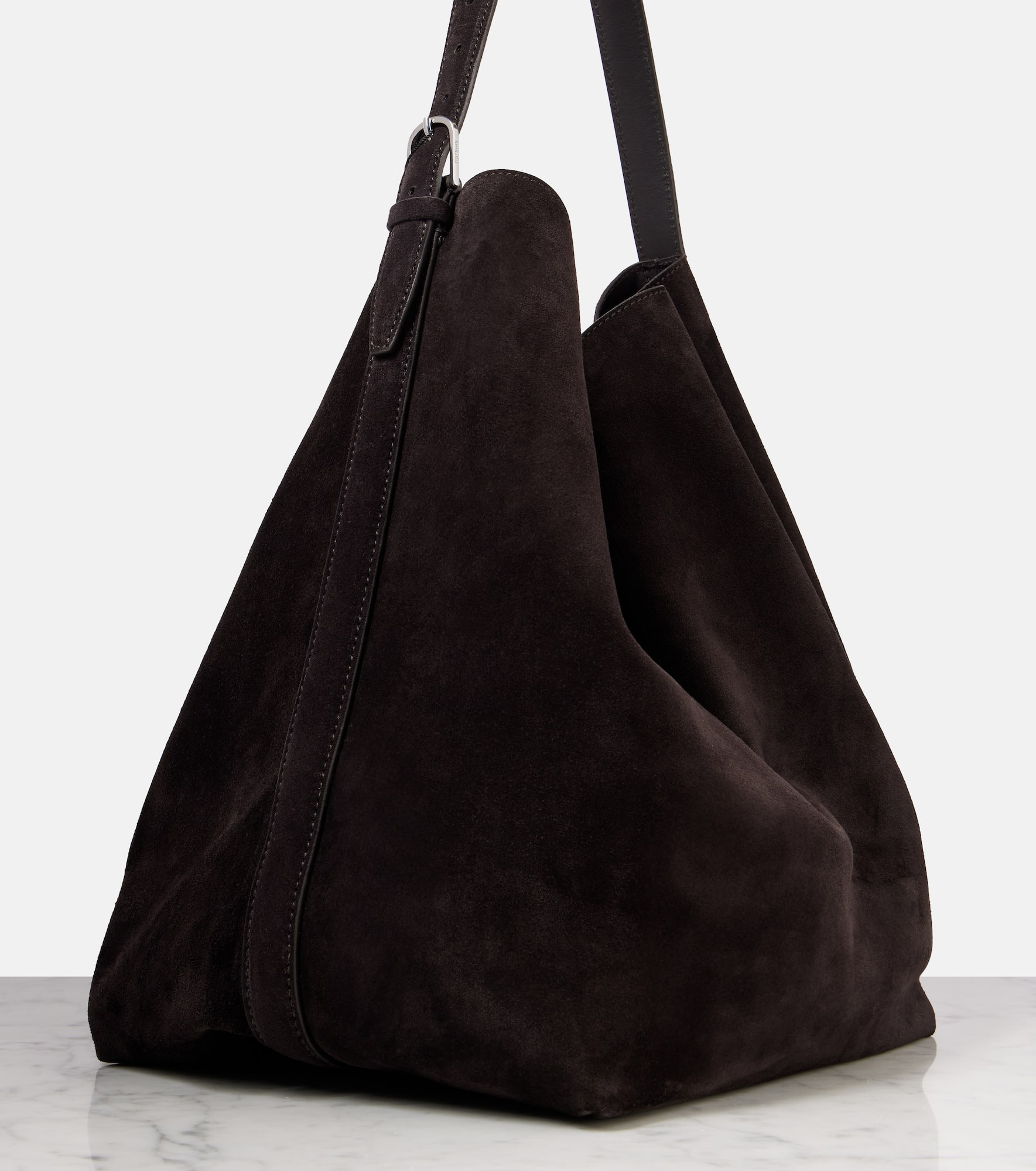 Suede tote bag - 5
