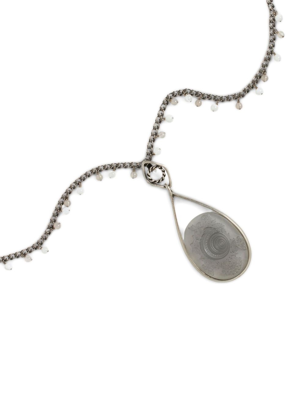 cameo-shell necklace - 3