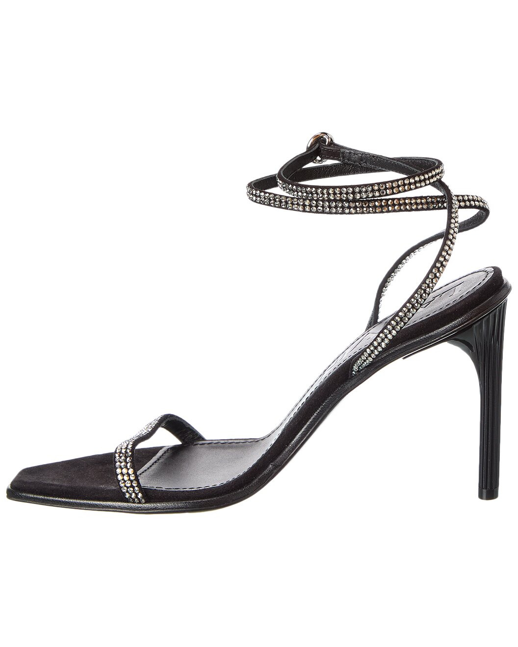 LANVIN Femme Suede & Leather Sandal - 2