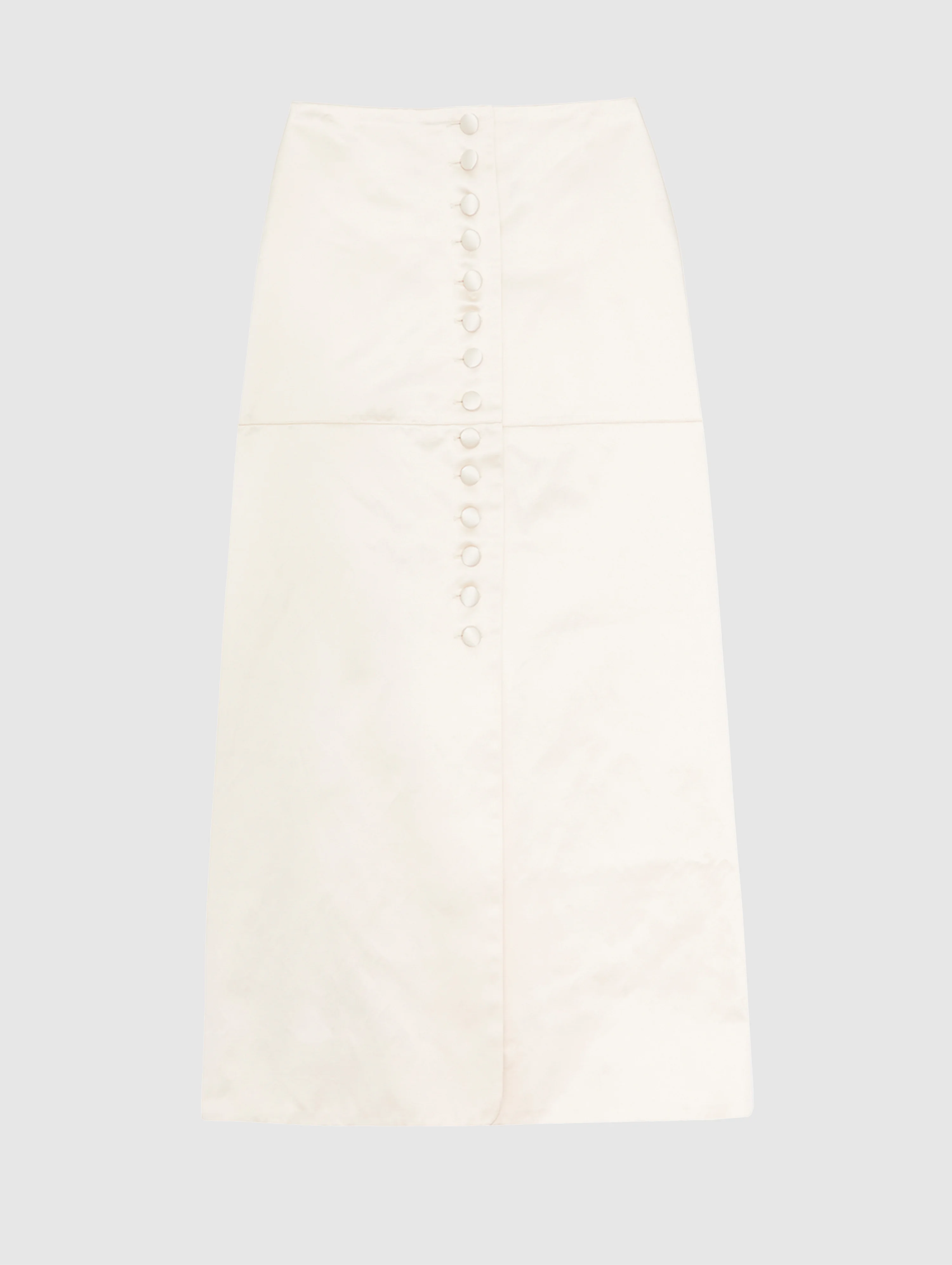 MAHA MIDI SKIRT IN SATIN DUHCESS - 1