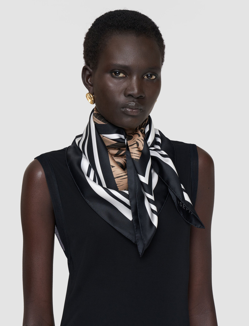 JOSEPH Briar Large Silk Scarf outlook