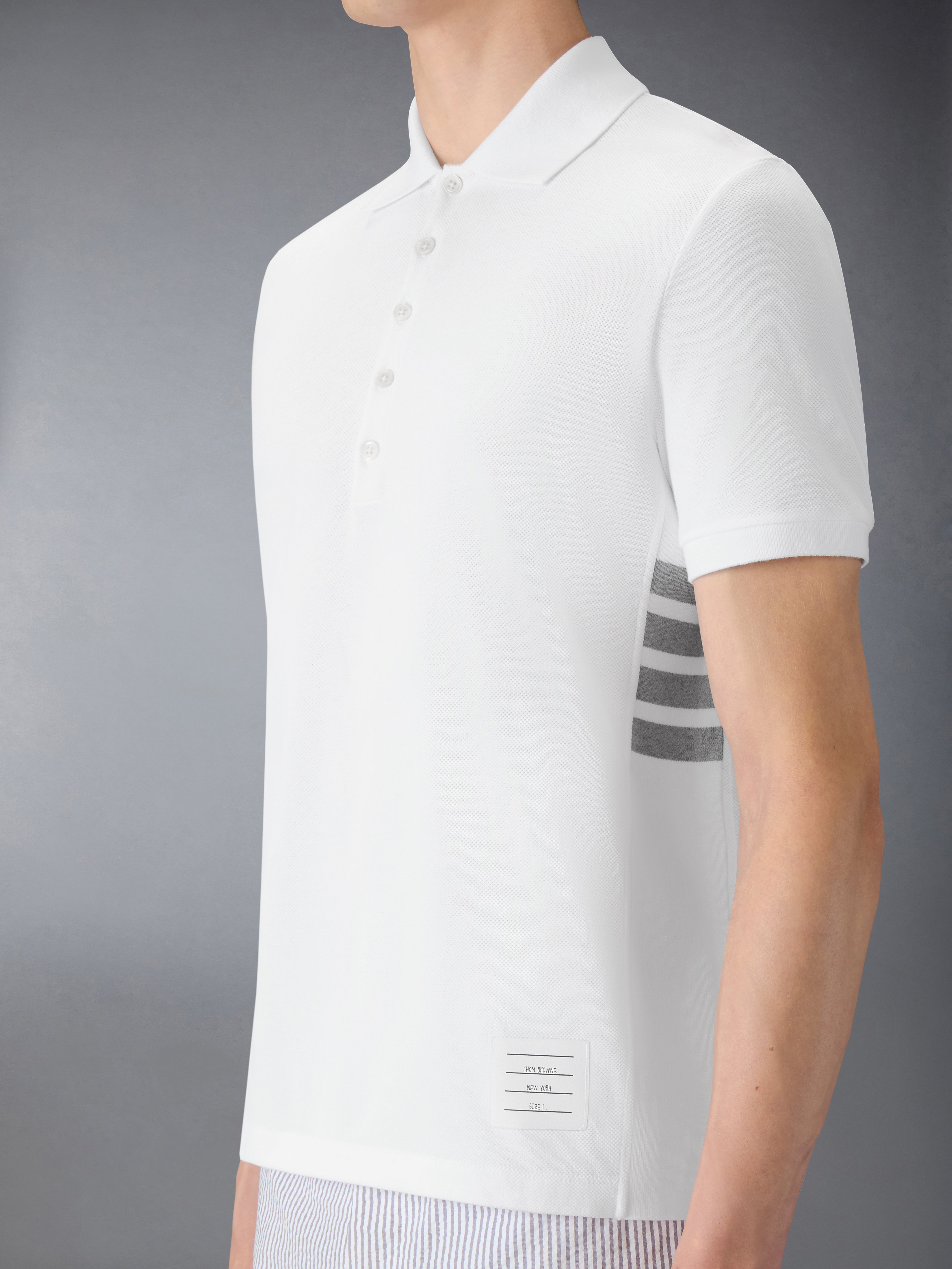 CLASSIC PIQUE 4-BAR POLO - 7