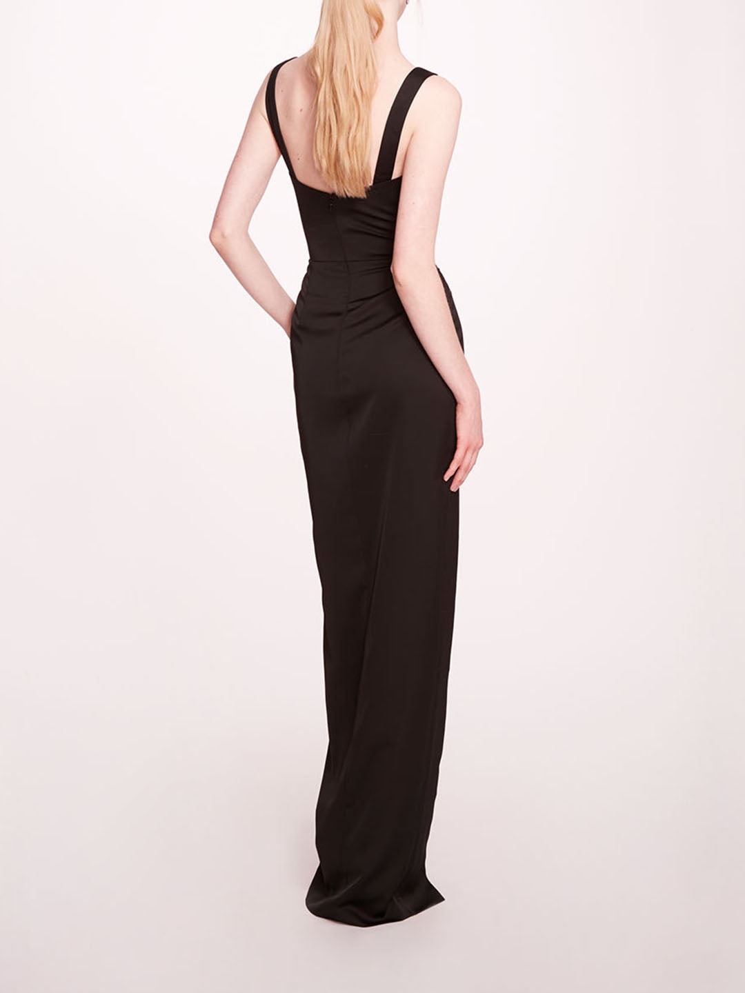 SATIN BUSTIER GOWN - 2