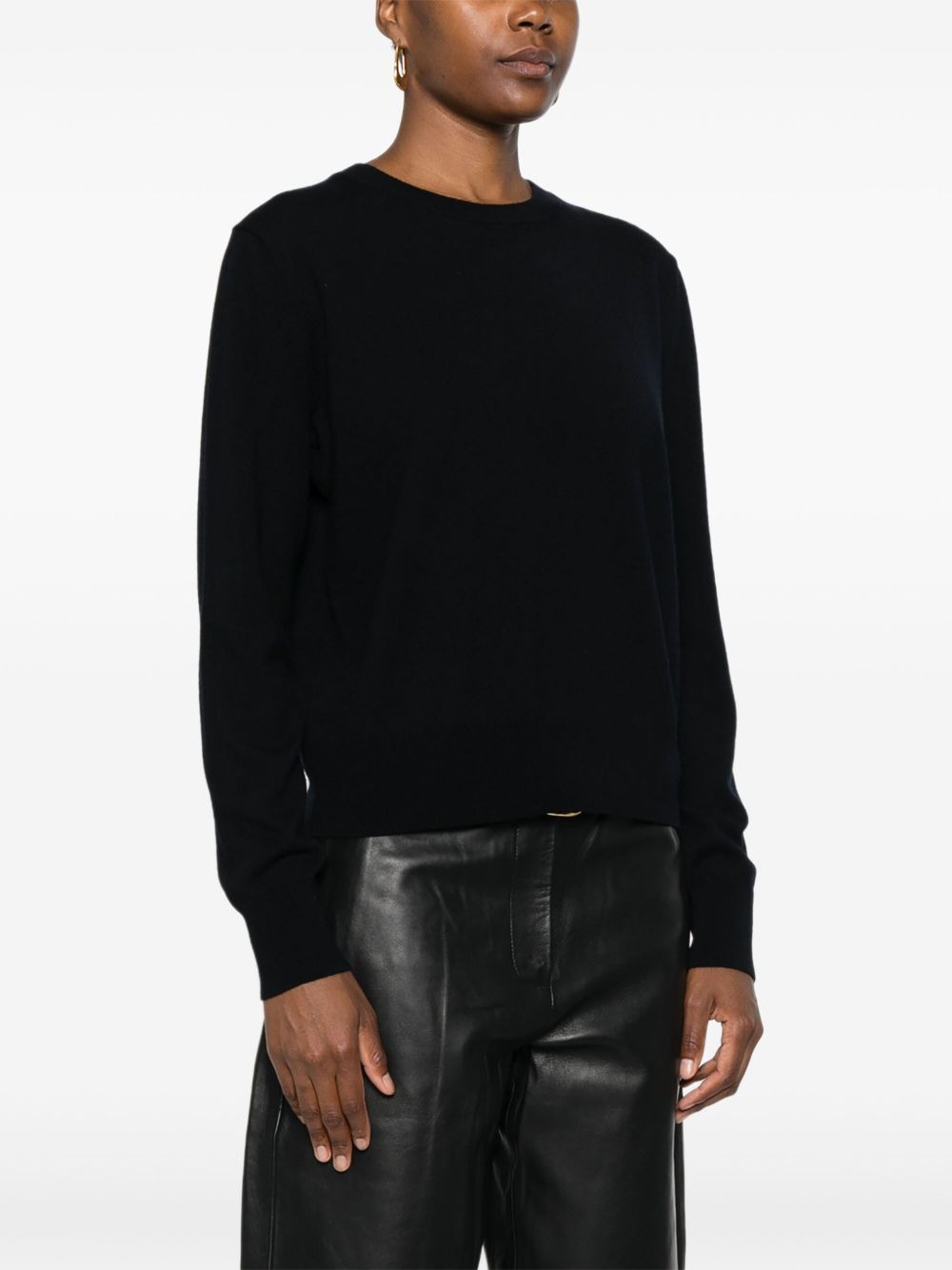 crew-neck cashmere sweater - 3