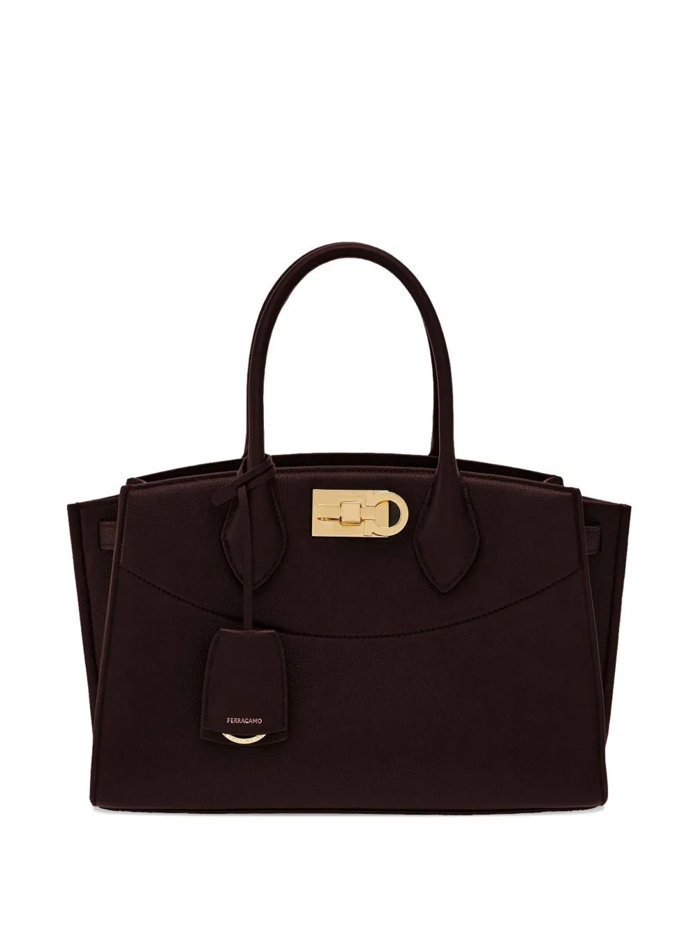 Gancini-buckle tote bag - 1