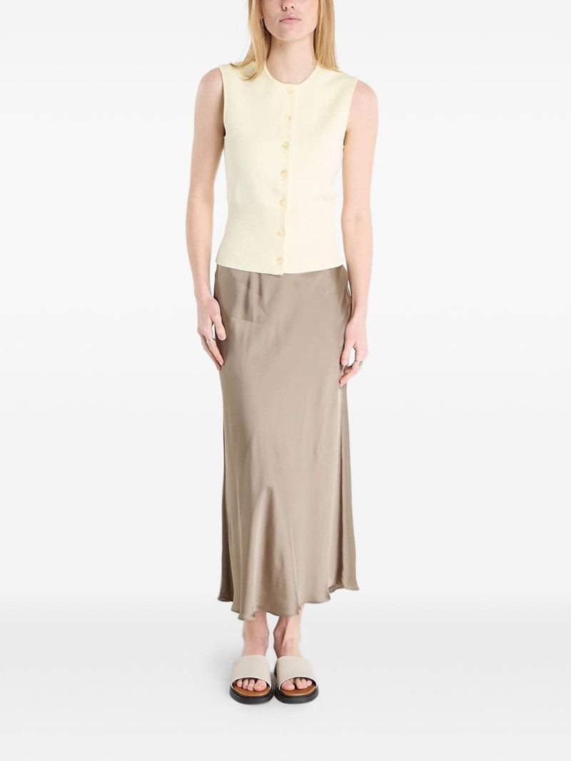 SAMSØE SAMSØE elasticated-waist midi skirt outlook