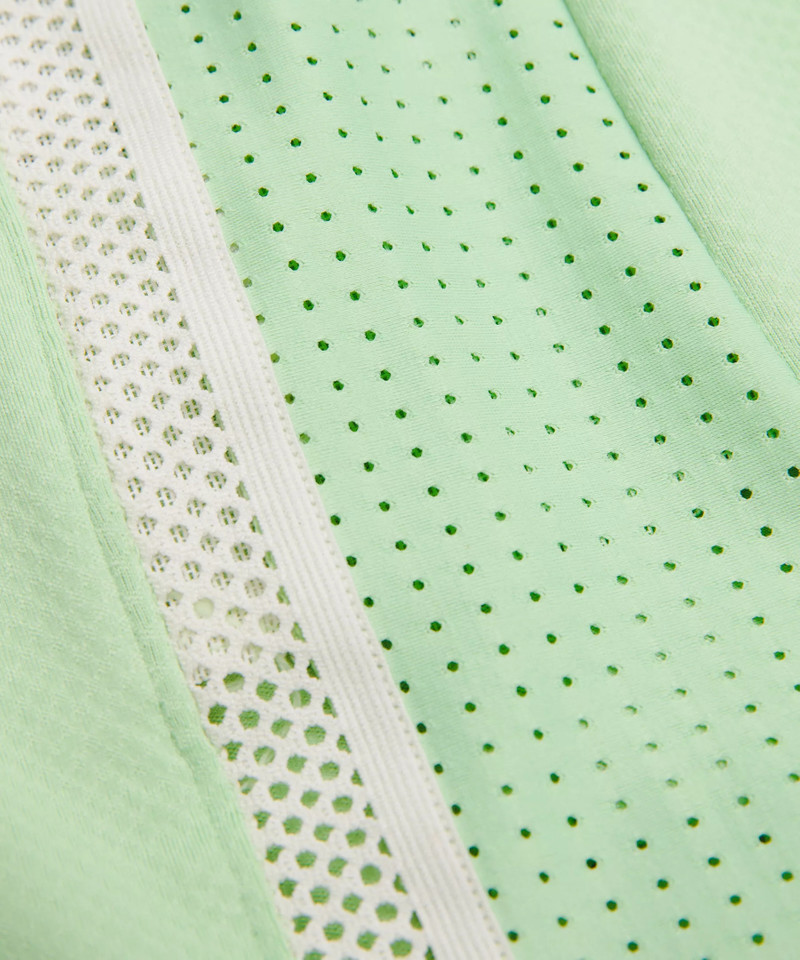 Mesh-Panelled Tennis Short 5" 8