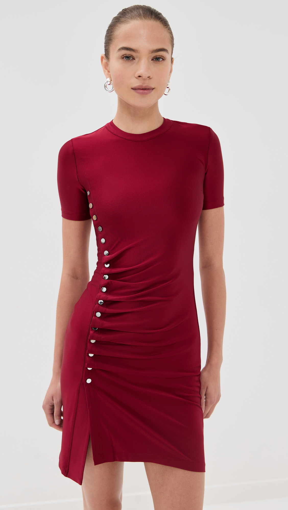Draped Mini Dress - 6