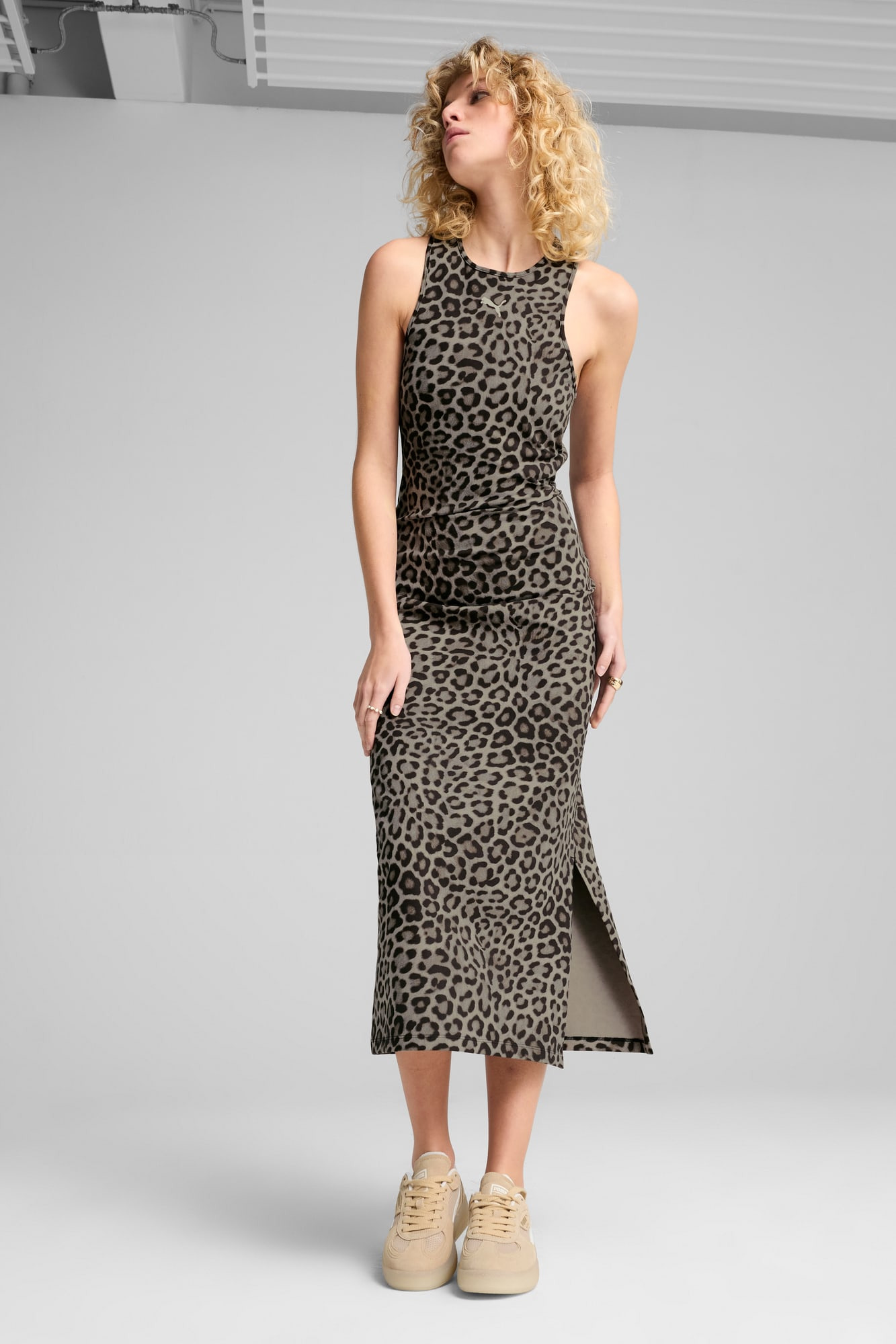 LEO LUXE Women's Slim All-Over Print Dress - 3