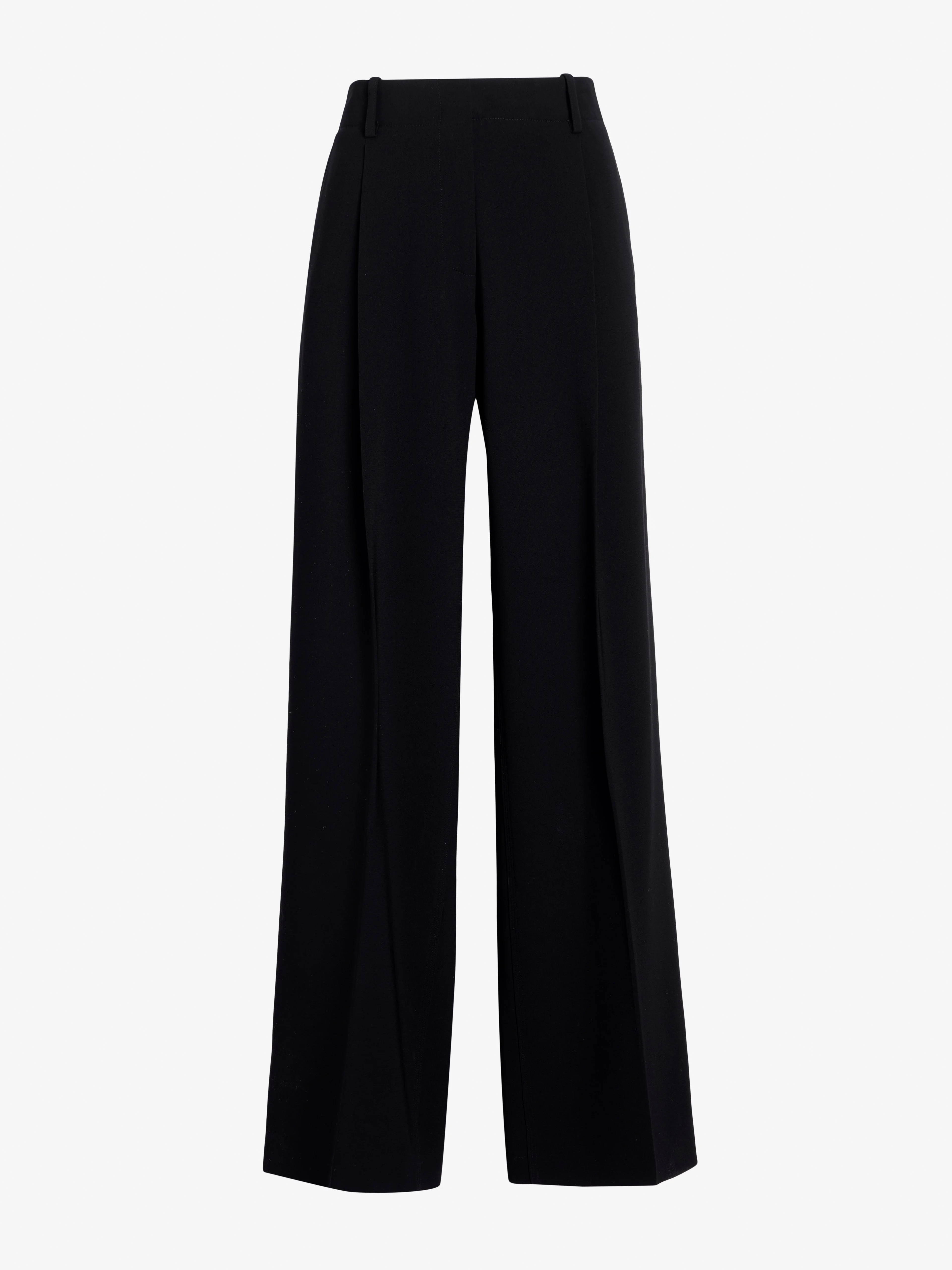 Halima Pant in Matte Double Crepe - 1