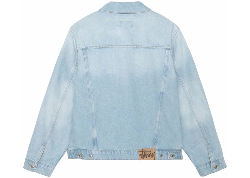 Stüssy Stussy Denim Trucker Jacket Light Wash outlook
