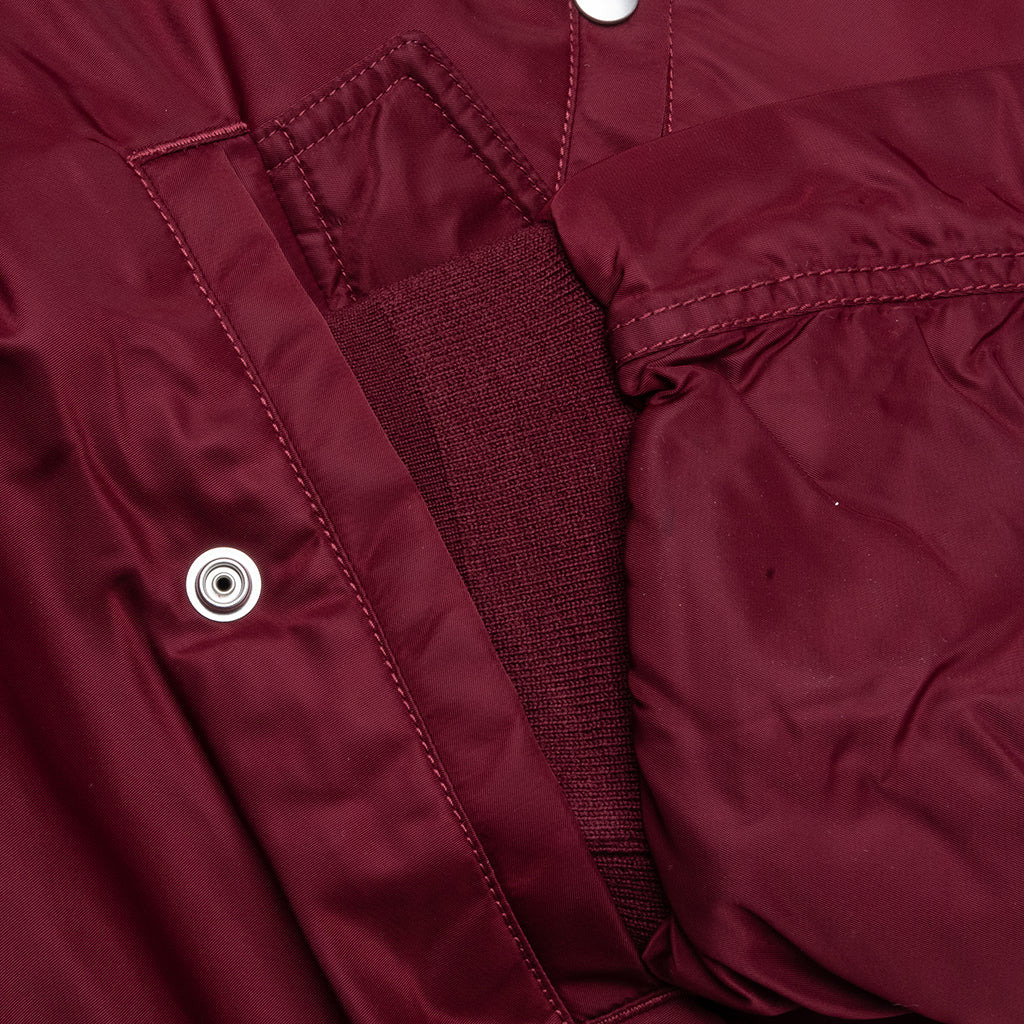 FLIGHT BOMBER - BURGUNDY - 3