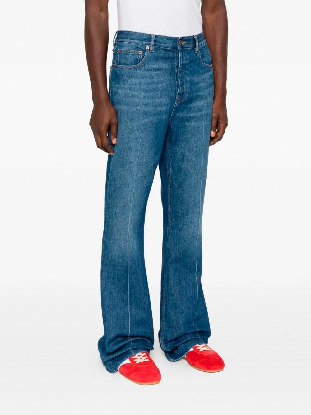 Valentino Garavani Men Denim 5-Pocket Pants - 4