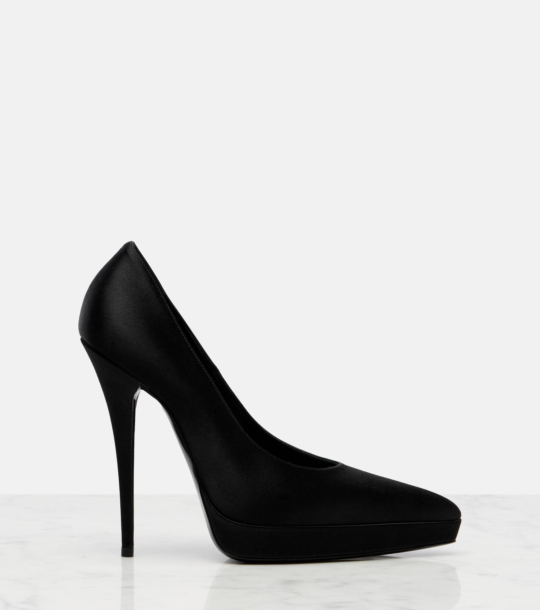 Lisa 110 satin platform pump - 4