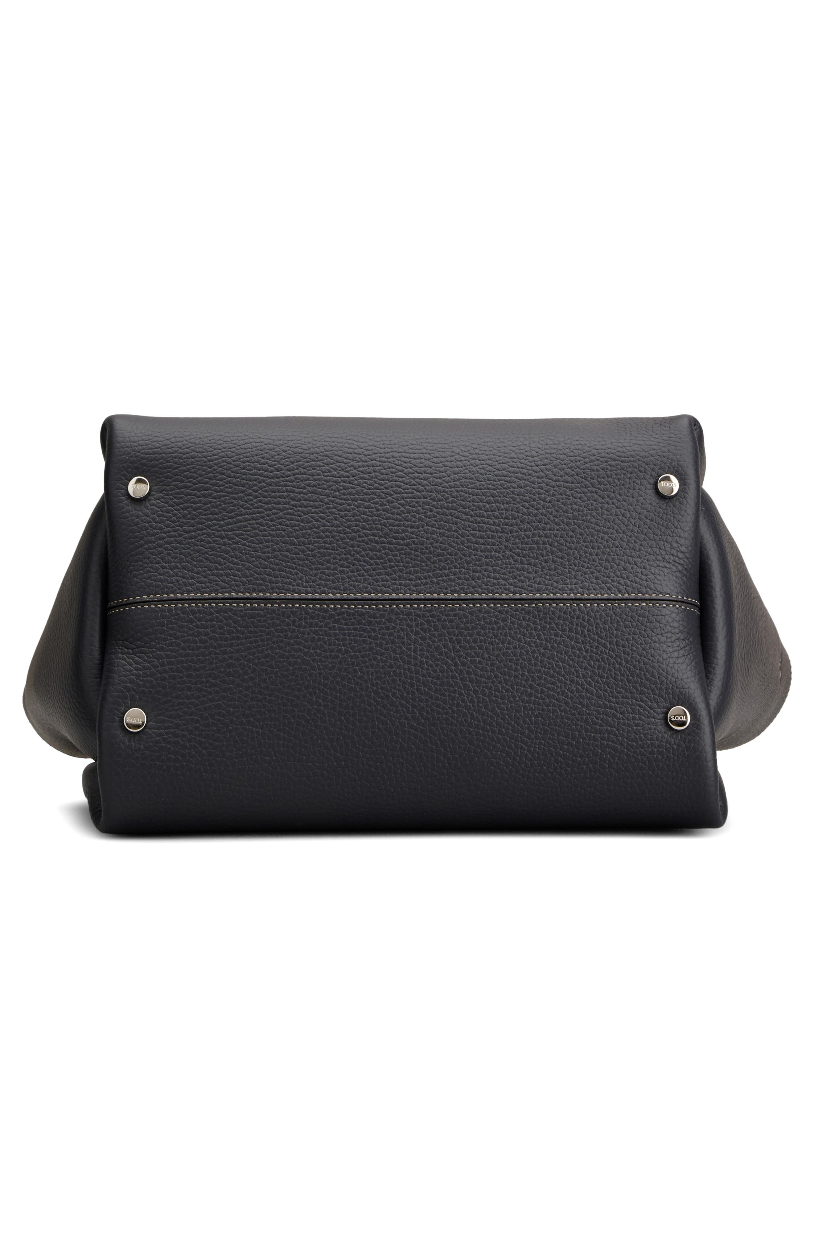 Tod's Mini Leather Tote in Galassia Sc/Gabbiano at Nordstrom - 5