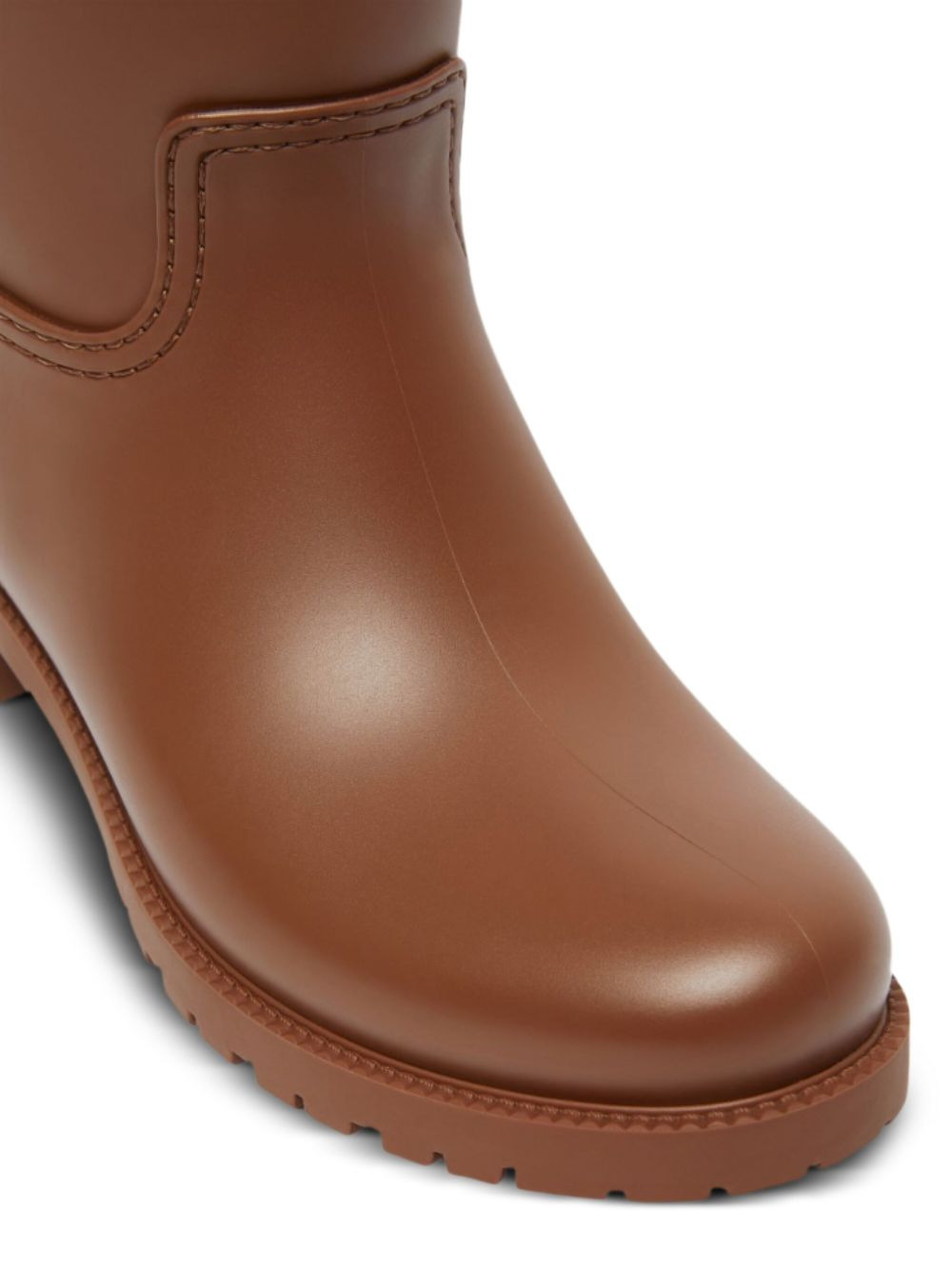 logo-embellished block-heel boots - 3