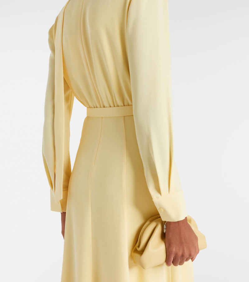 Belted cady midi dress 6