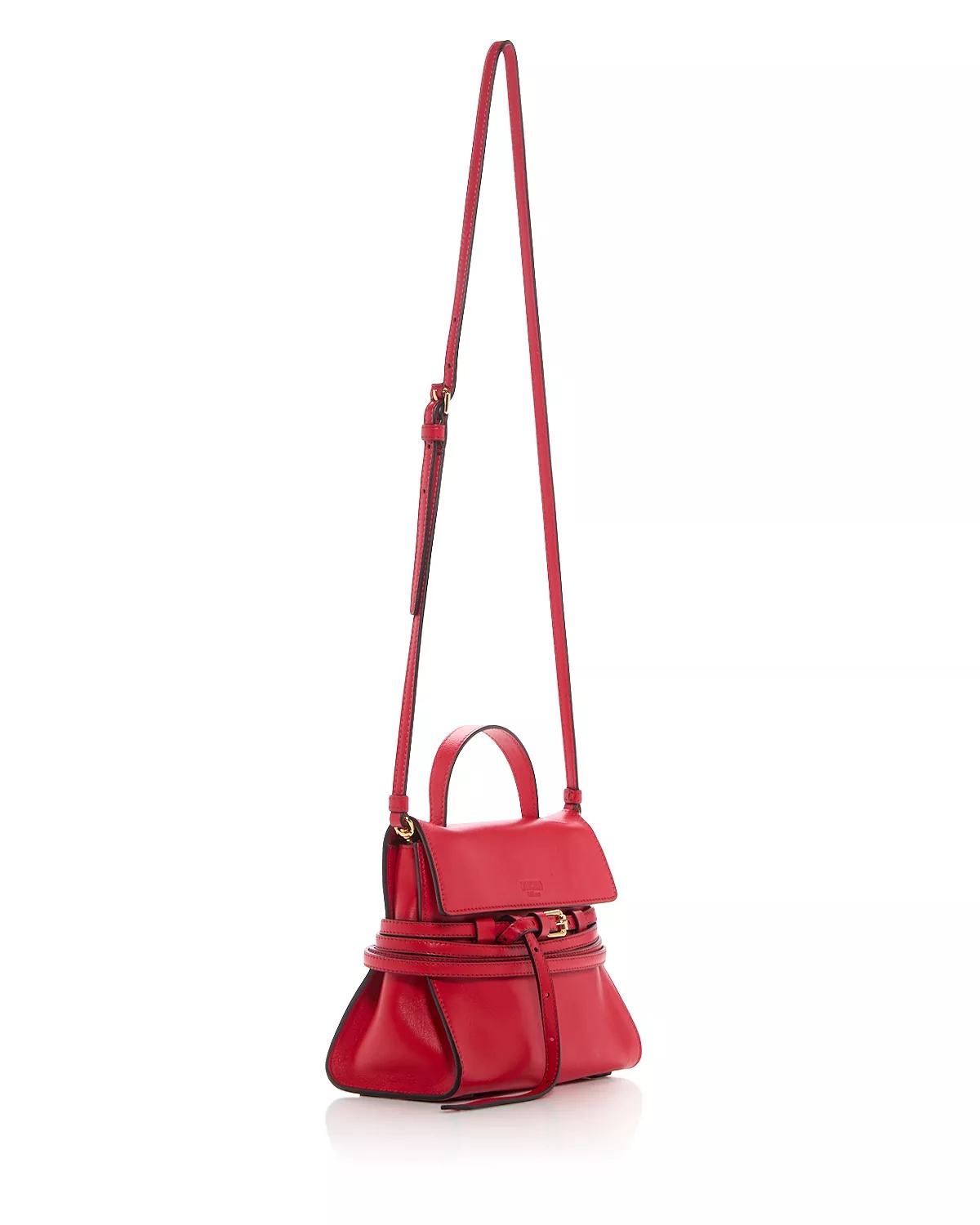 Tie Me Small Leather Crossbody Bag - 4