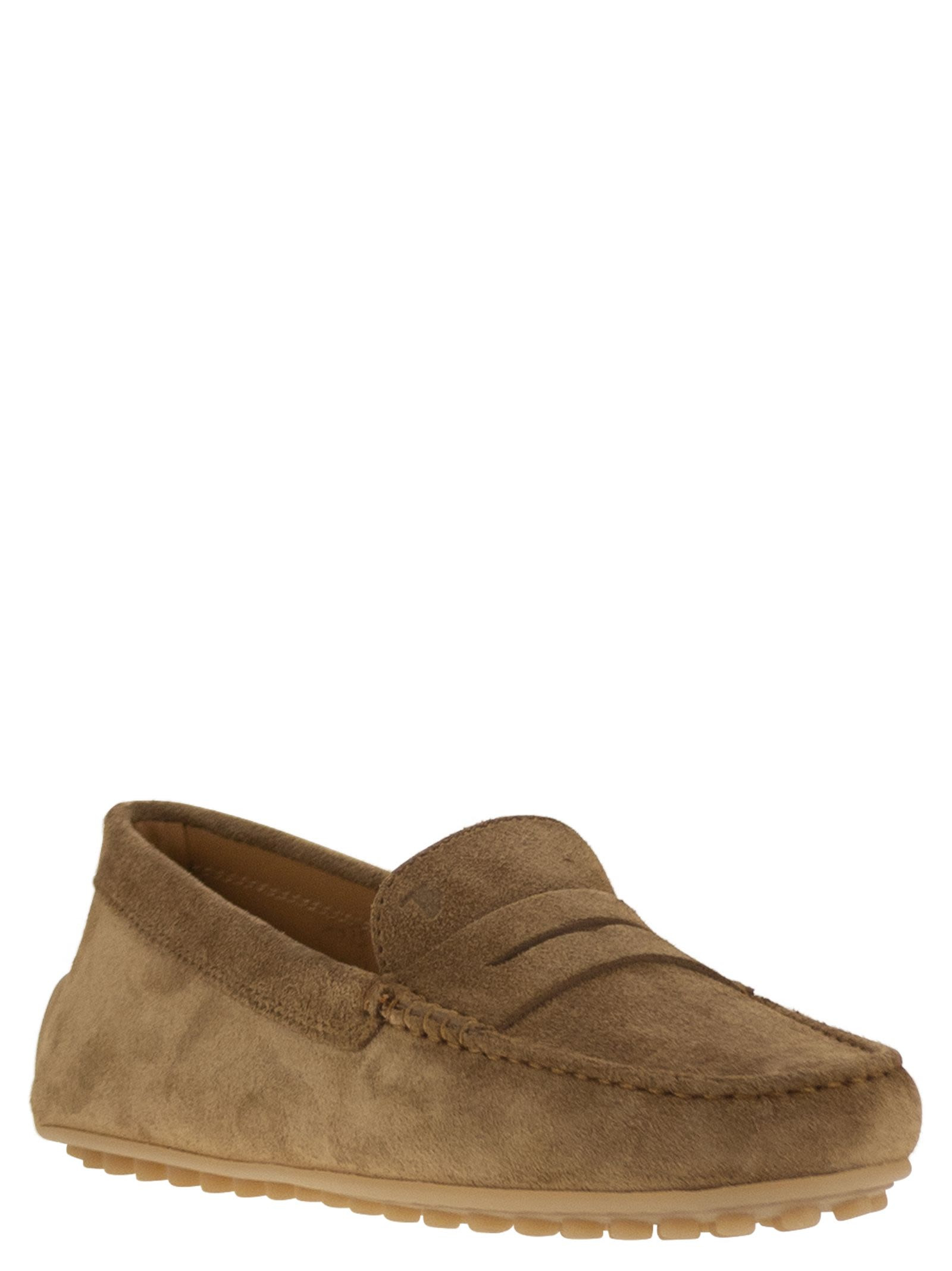 Tod's Women City Gommino Suede Loafer - 2