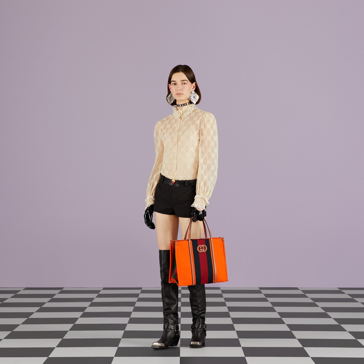 Medium Interlocking G tote bag - 3