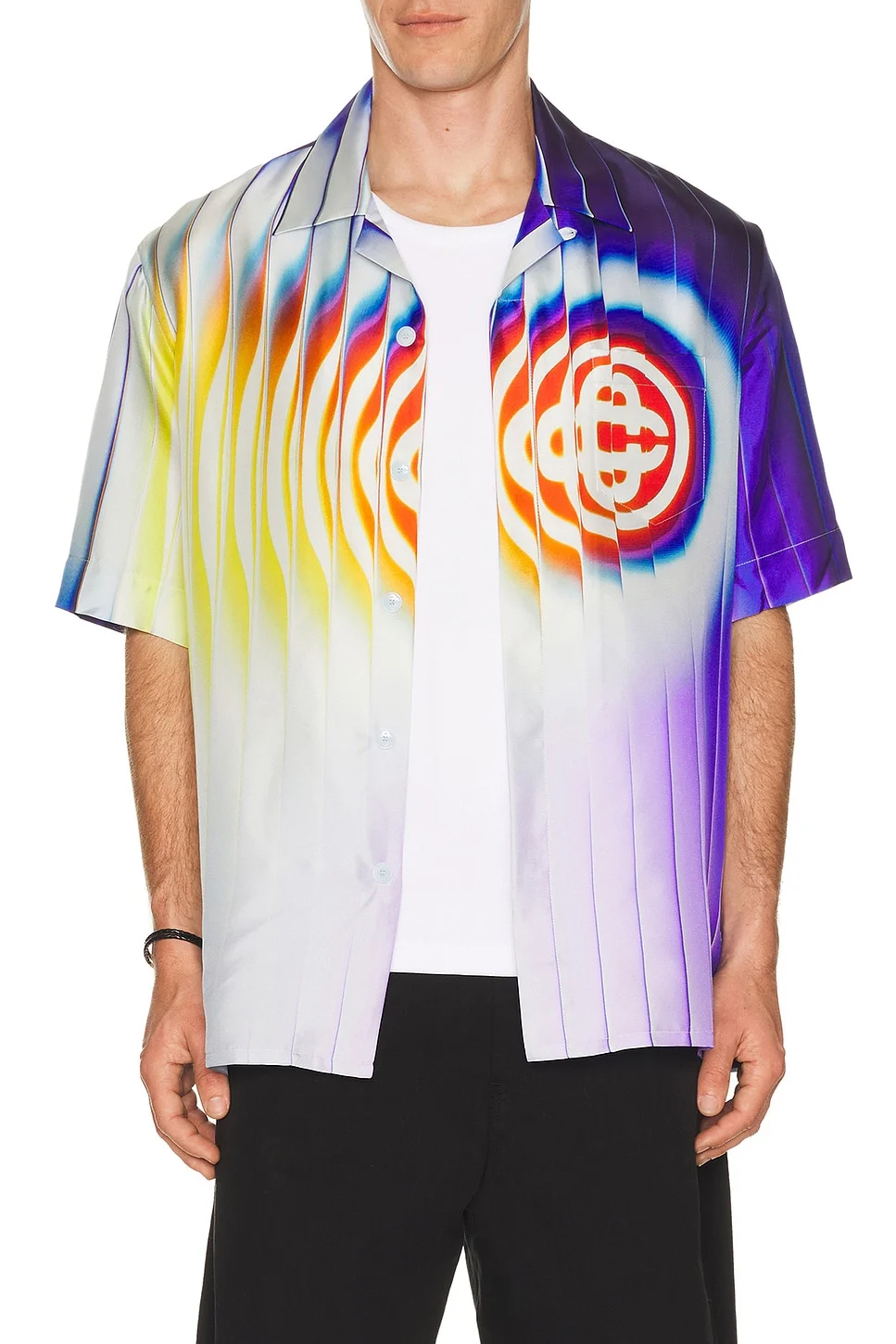 Shockwave Cuban Collar Shirt - 1