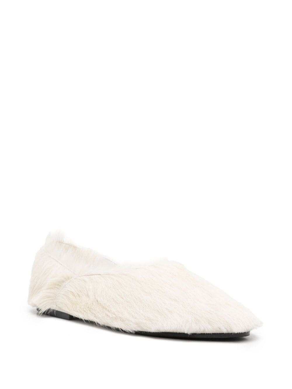 calf-hair slippers - 2