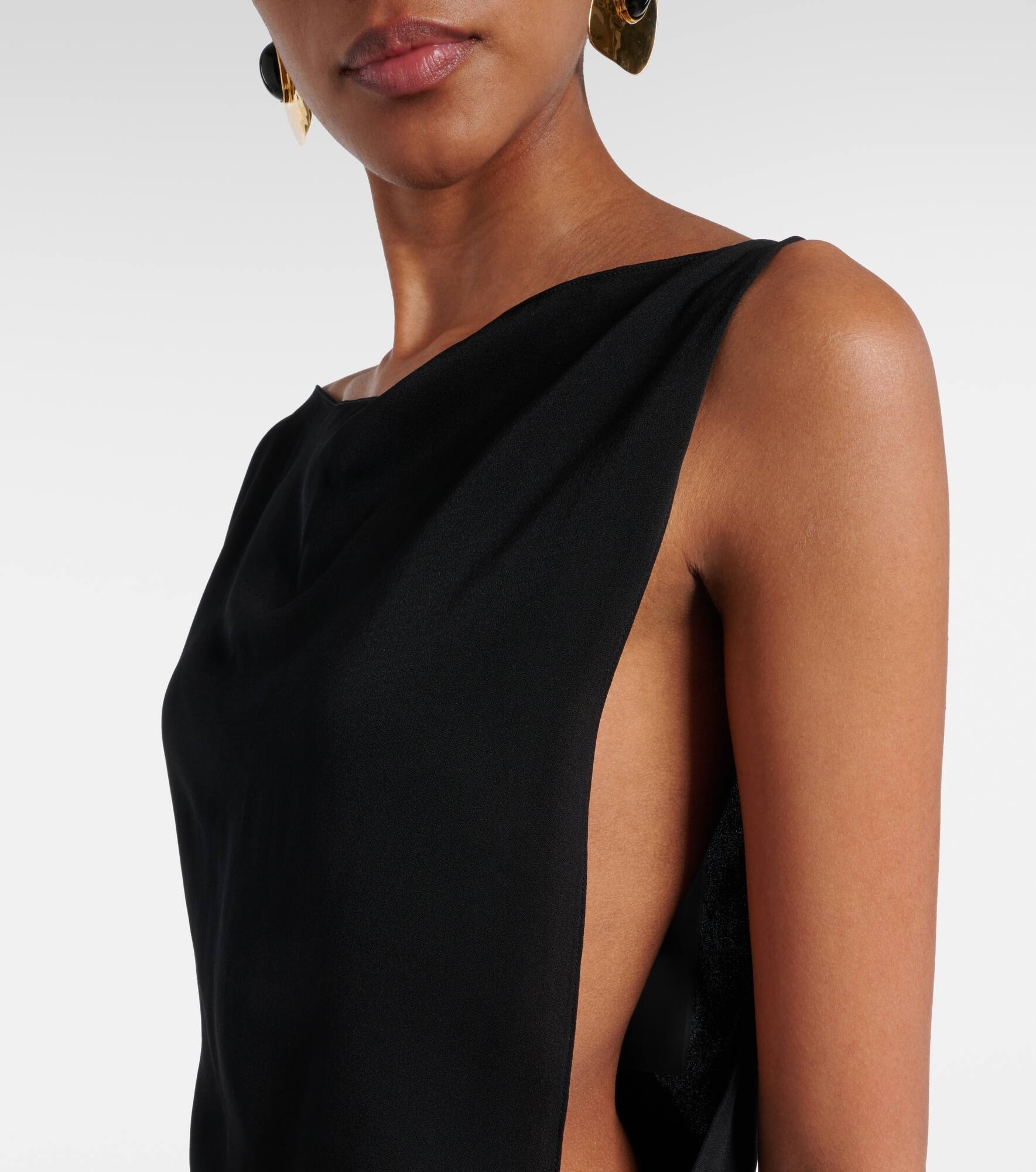 Crêpe cady gown - 5