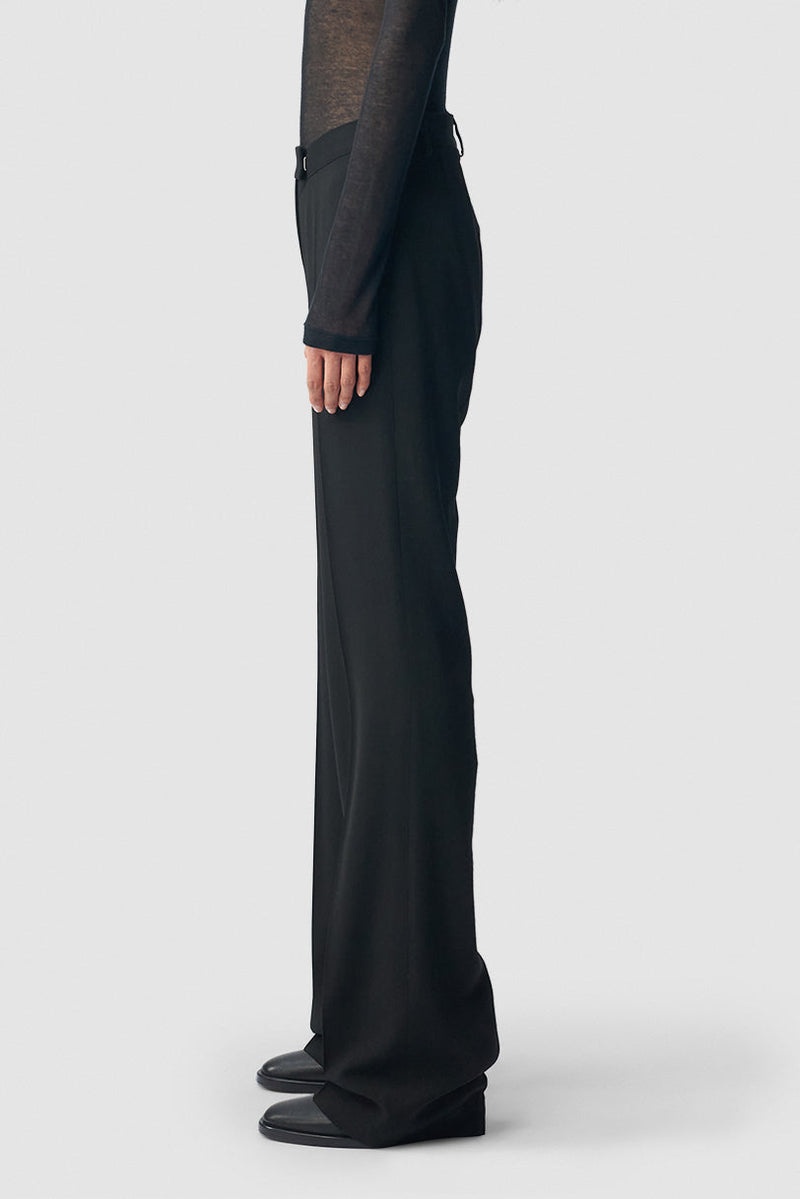 Emilia Asymmetric Low Waist Trousers - 2