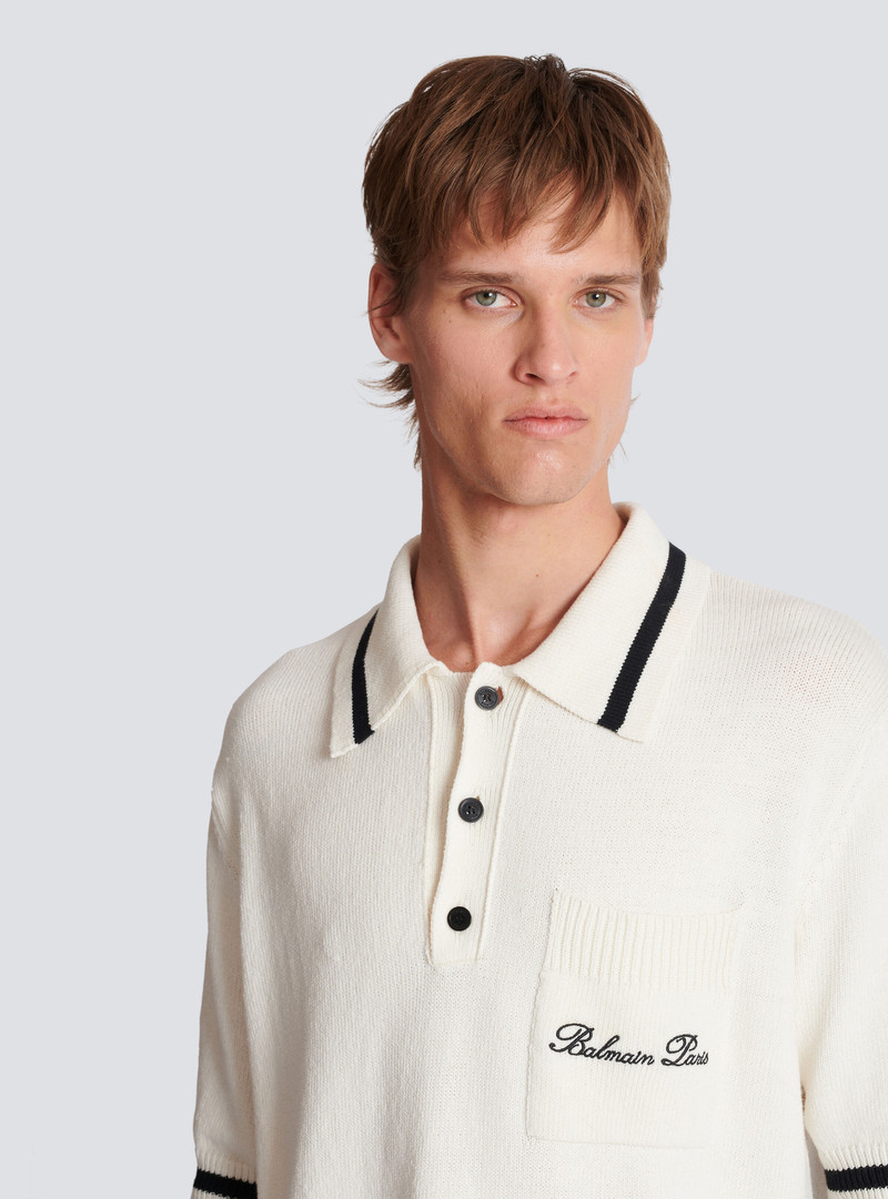 Balmain Signature polo shirt 7