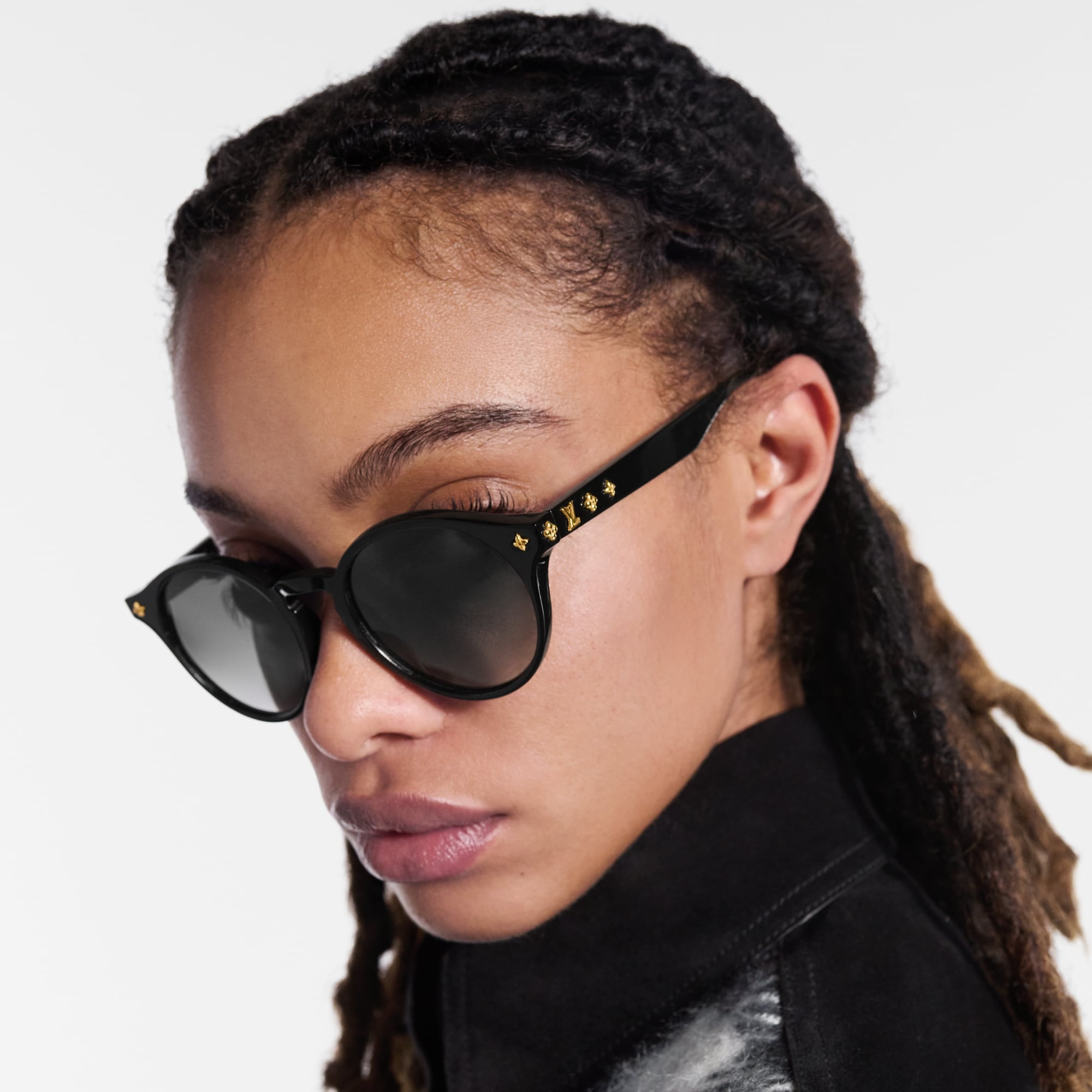 LV Minigram Round Sunglasses - 5