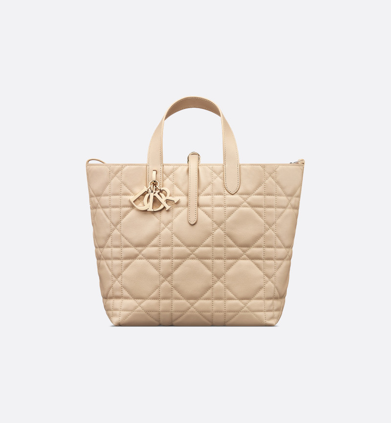 Medium Dior Toujours Vertical Tote Bag 3