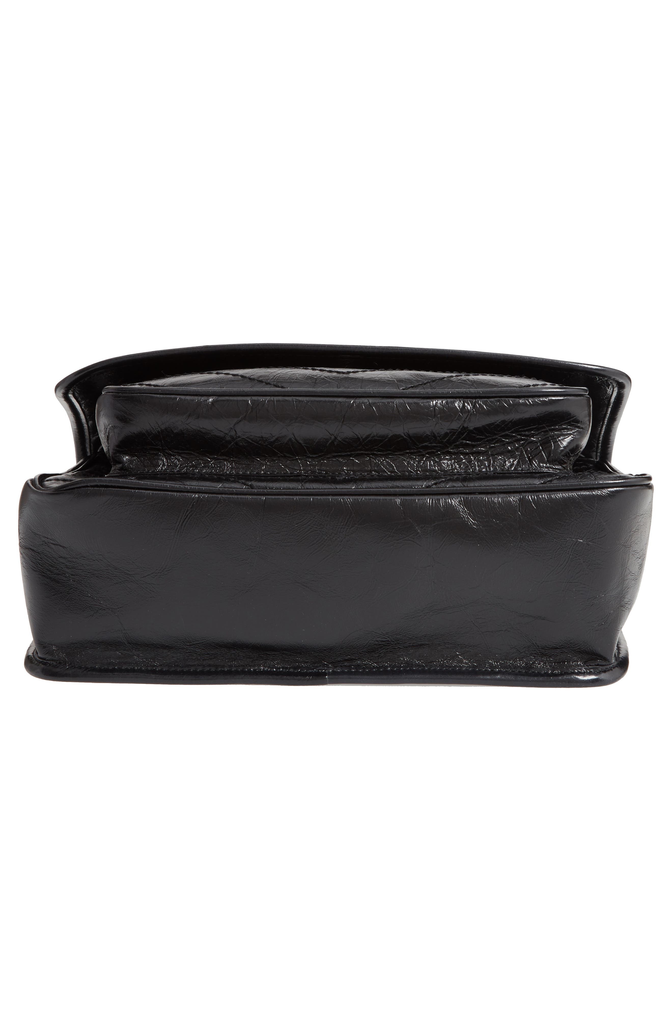 Saint Laurent Medium Niki Leather Shoulder Bag in Noir at Nordstrom - 7
