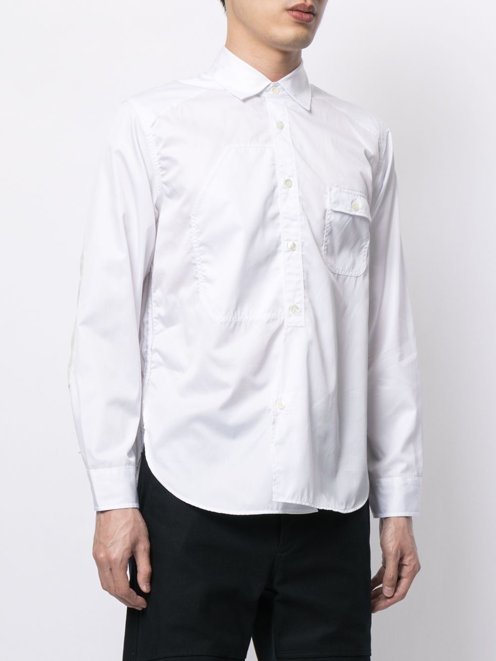 chest flap pocket shirt - 3