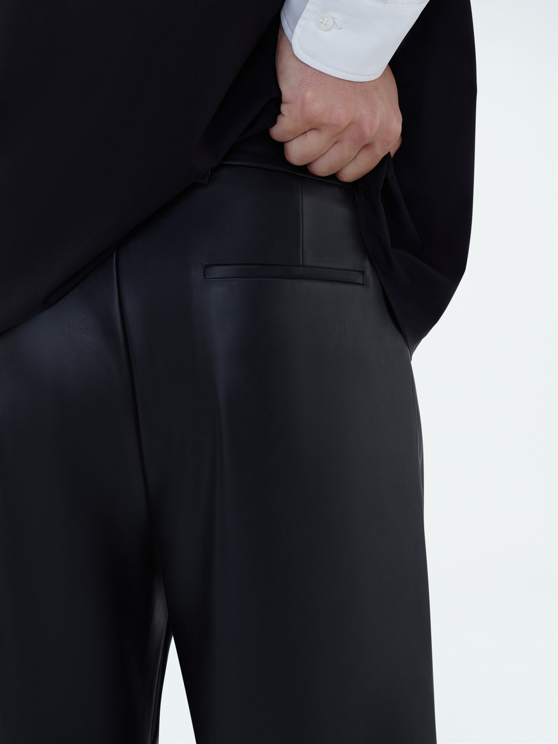 DOUBLE PLEATED TROUSER - 7