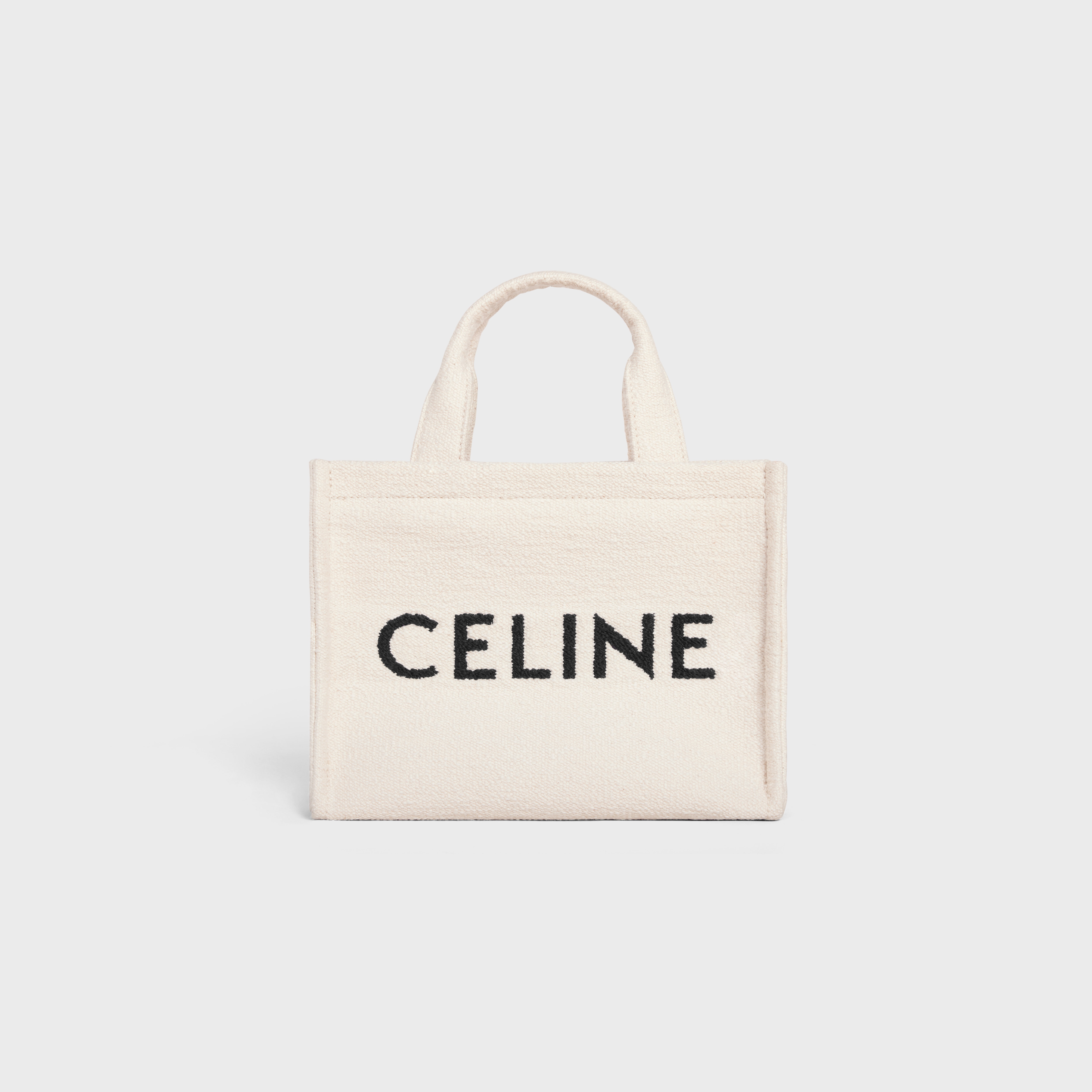 small cabas thais in TEXTILE WITH CELINE JACQUARD - 1