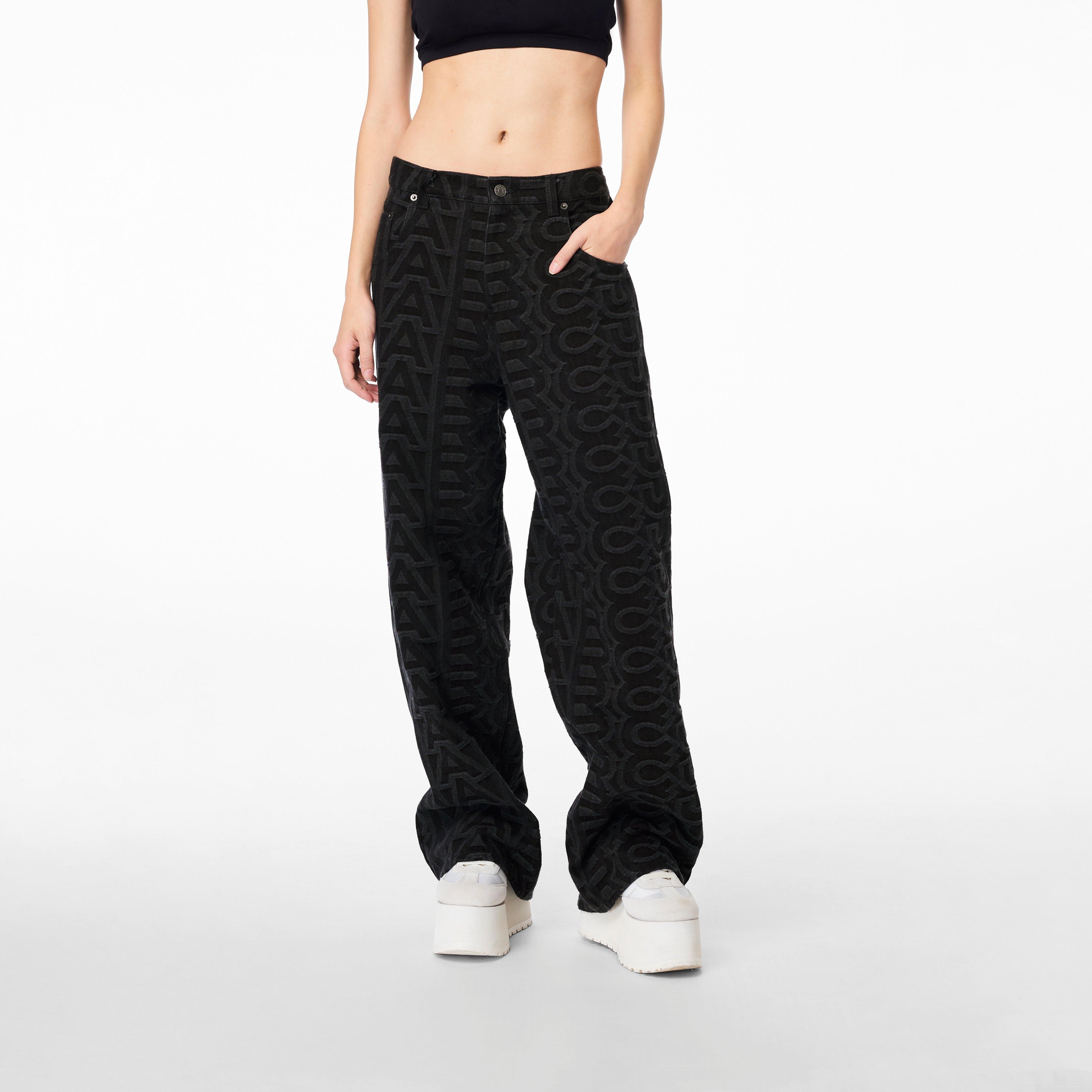 THE MONOGRAM DENIM PANT - 5