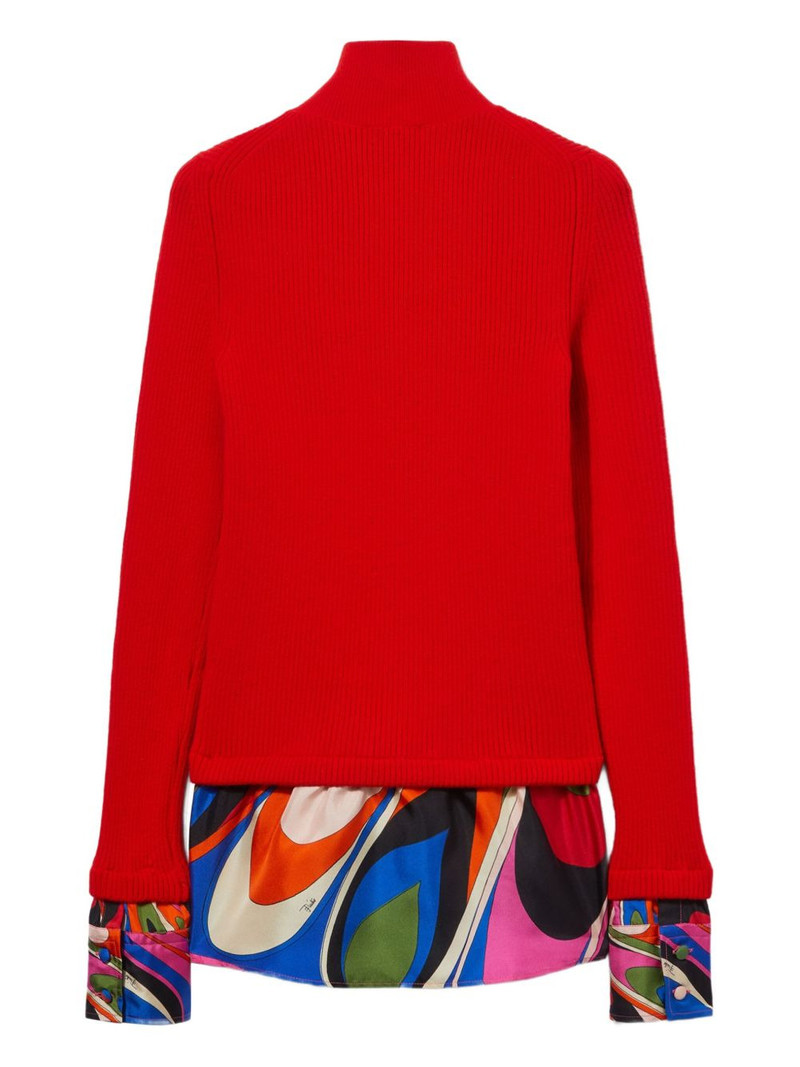 PUCCI Onde-print sweater outlook