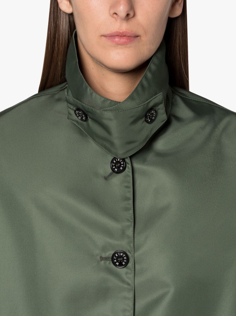 HUMBIE MILITARY NYLON OVERCOAT - 5