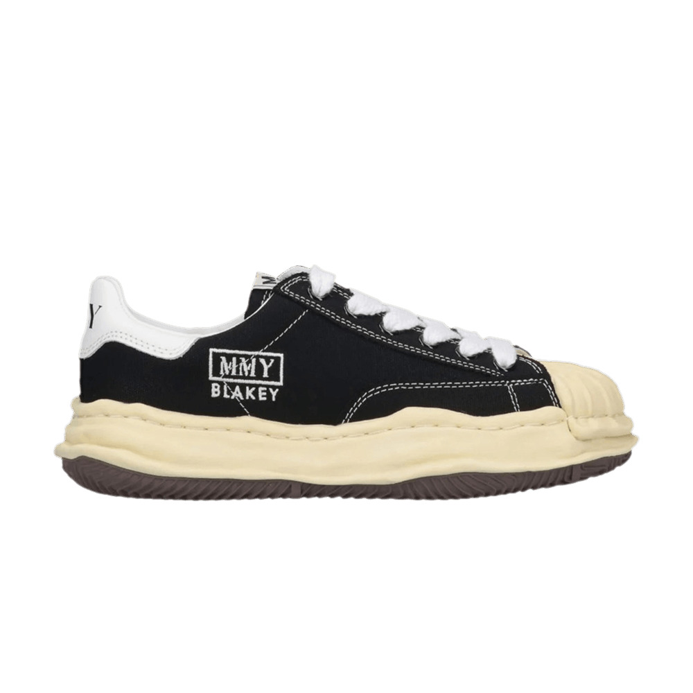 Maison Mihara Yasuhiro Blakey OG Sole Vintage Canvas Low 'Black' - 1