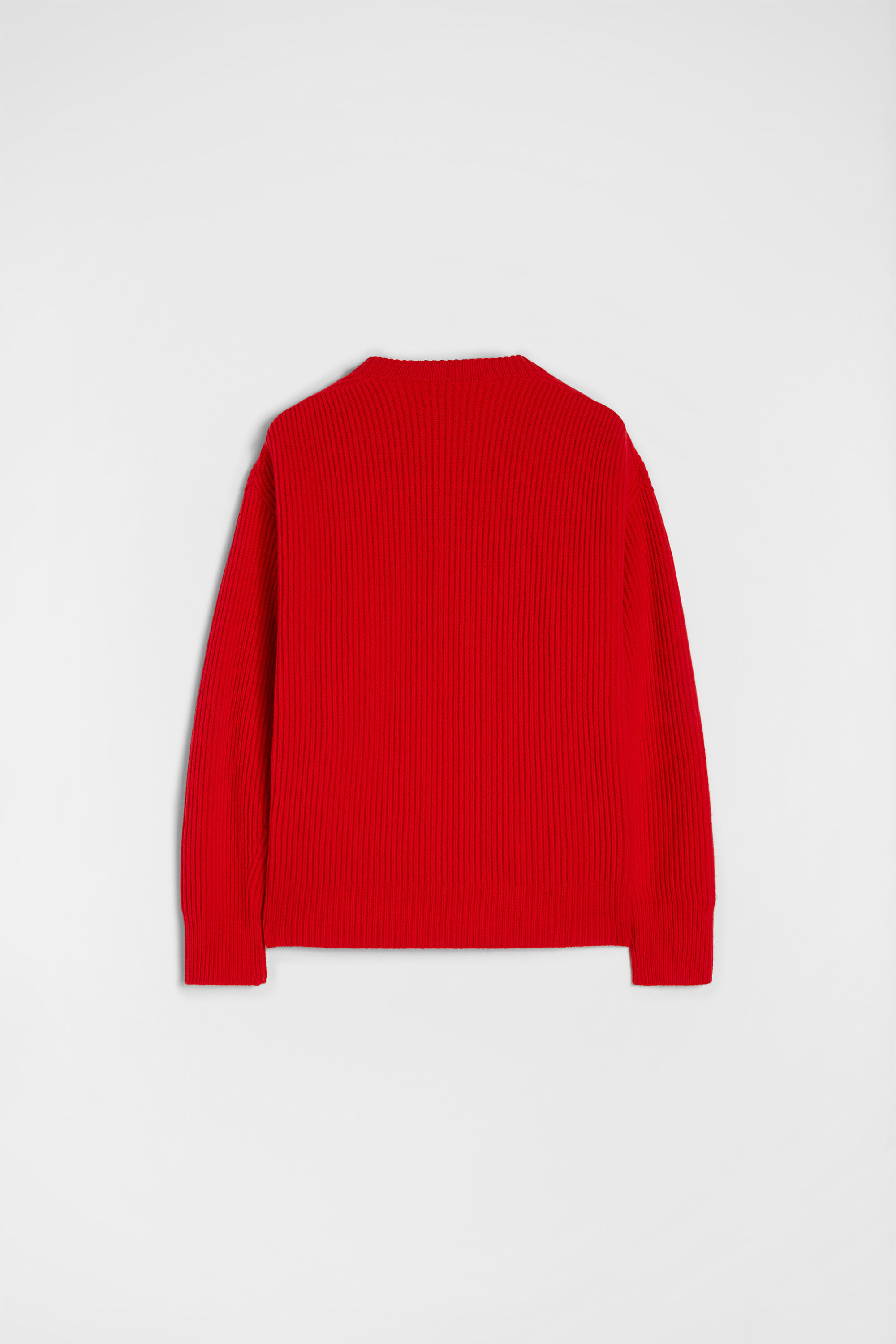 Wool Crew-Neck Sweater - 6