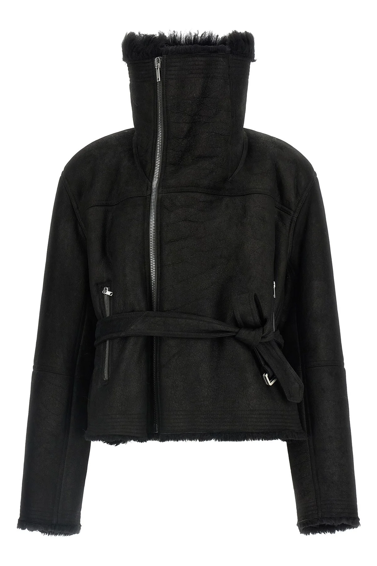 'Cropped Flight' Jacket - 1