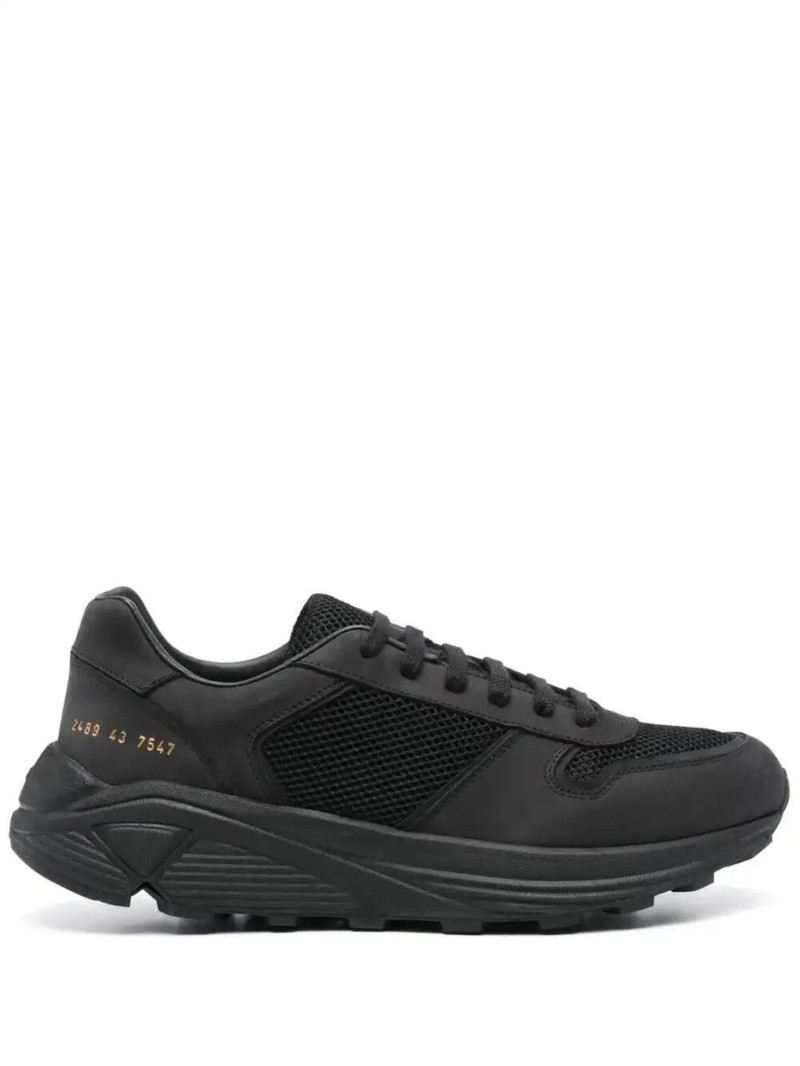 leather sneakers - 1