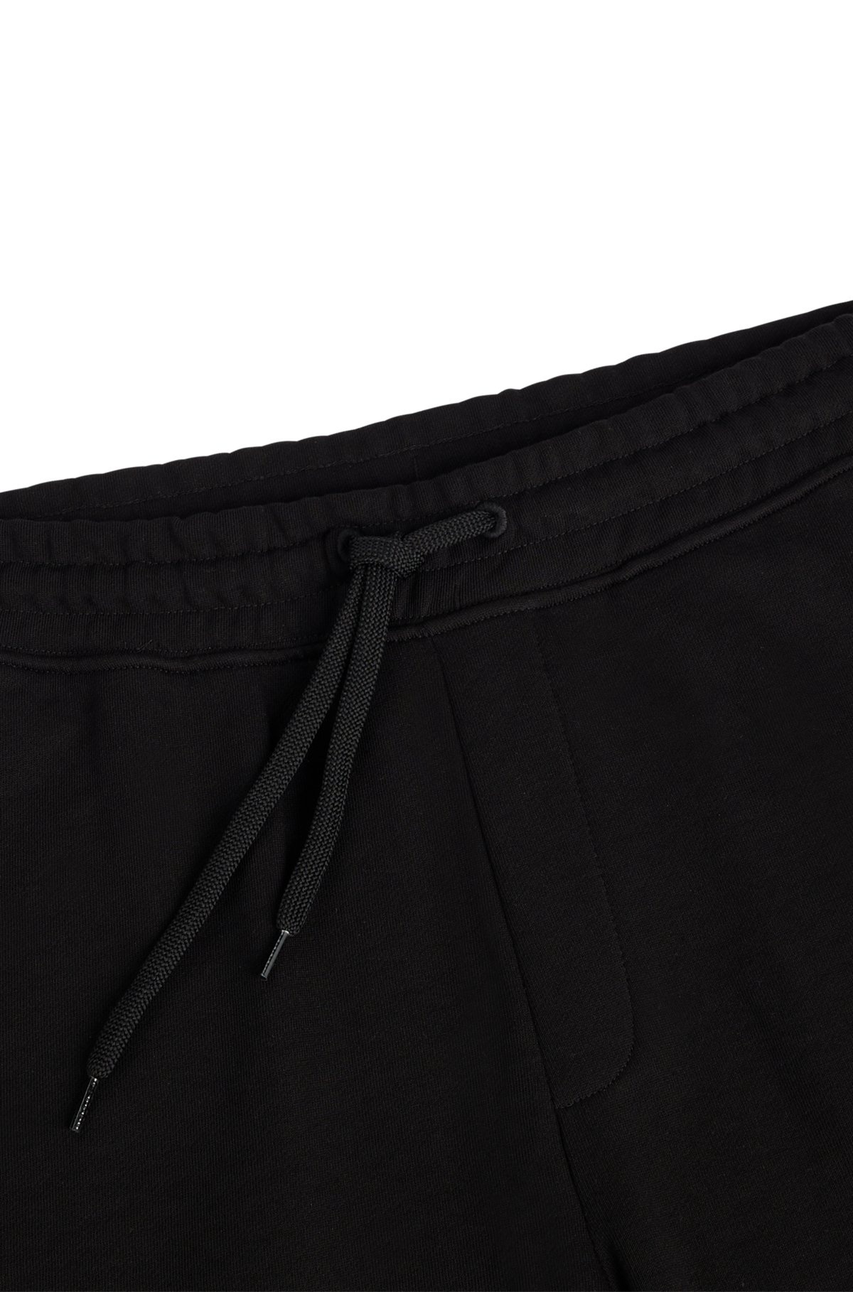 CUFFED TRACKSUIT BOTTOMS IN FRENCH TERRY WITH CONTRAST LOGO - 6