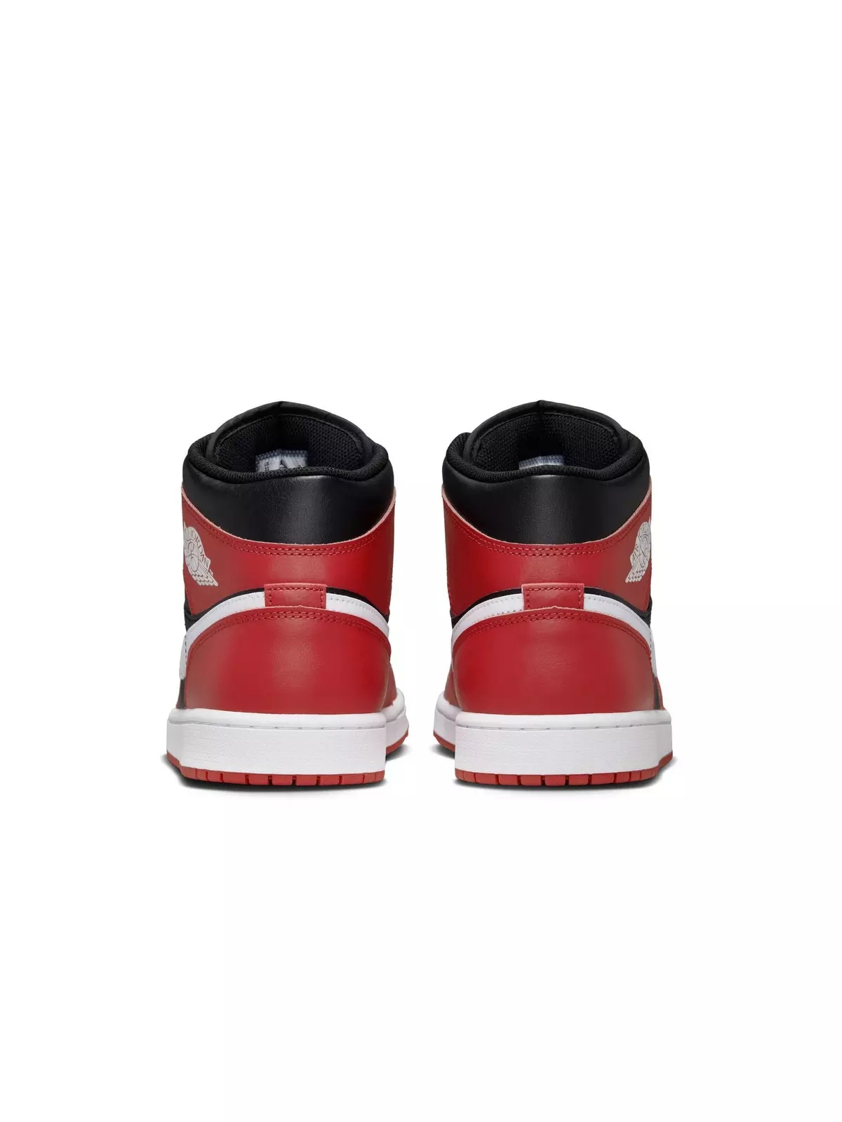1 Mid "Black/White/Gym Red" Men's Shoe - 6