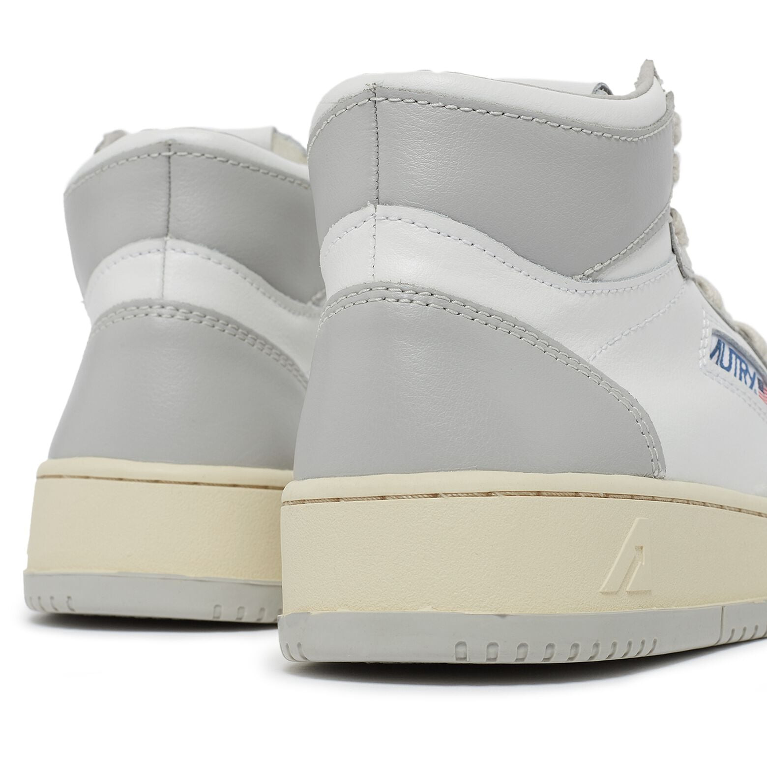 AUTRY Medalist Mid Bicolor 'White Grey' AUMM-WB10 - 5