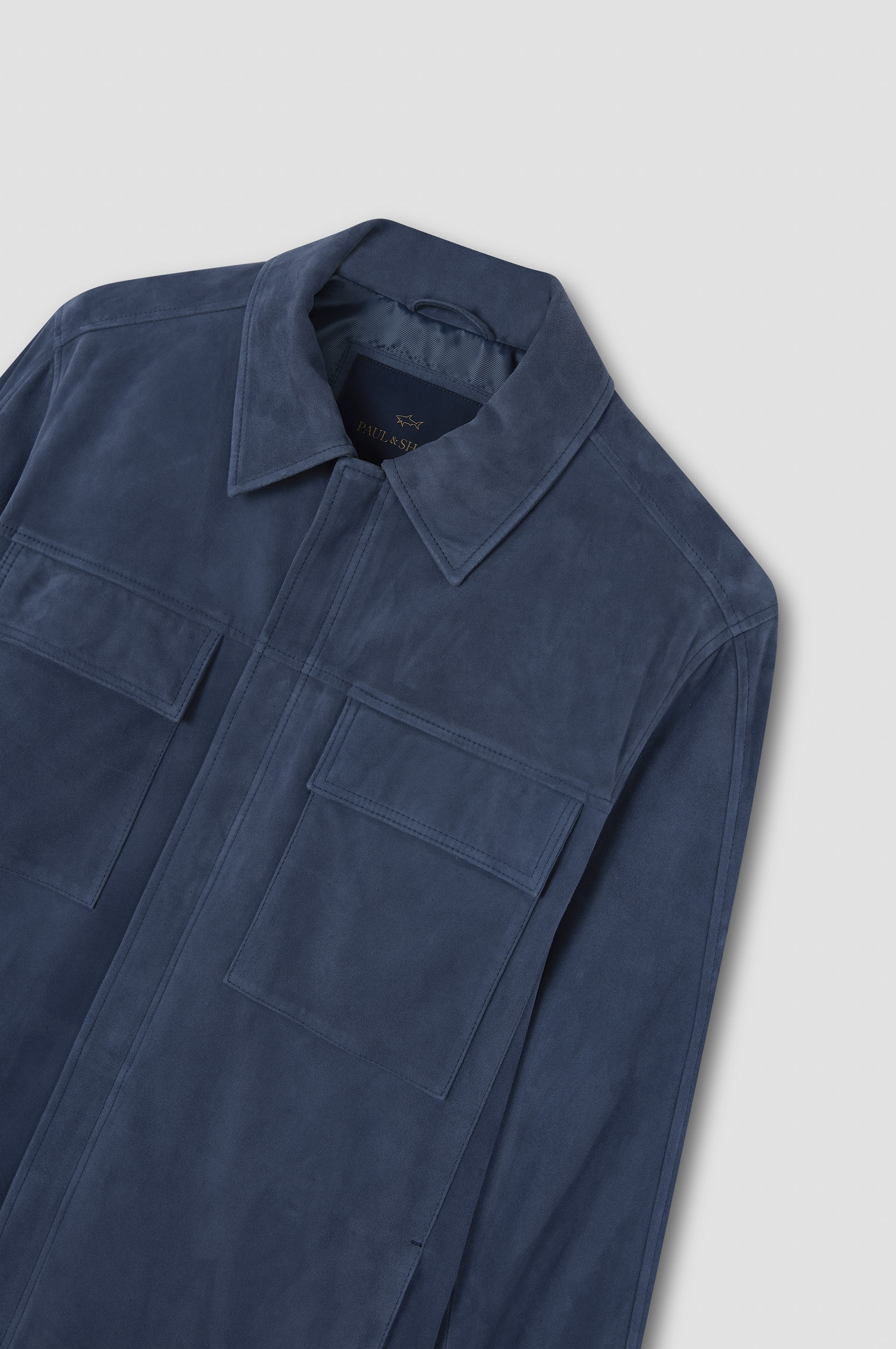 SHACKET IN SUEDE AQUALEATHER - 5
