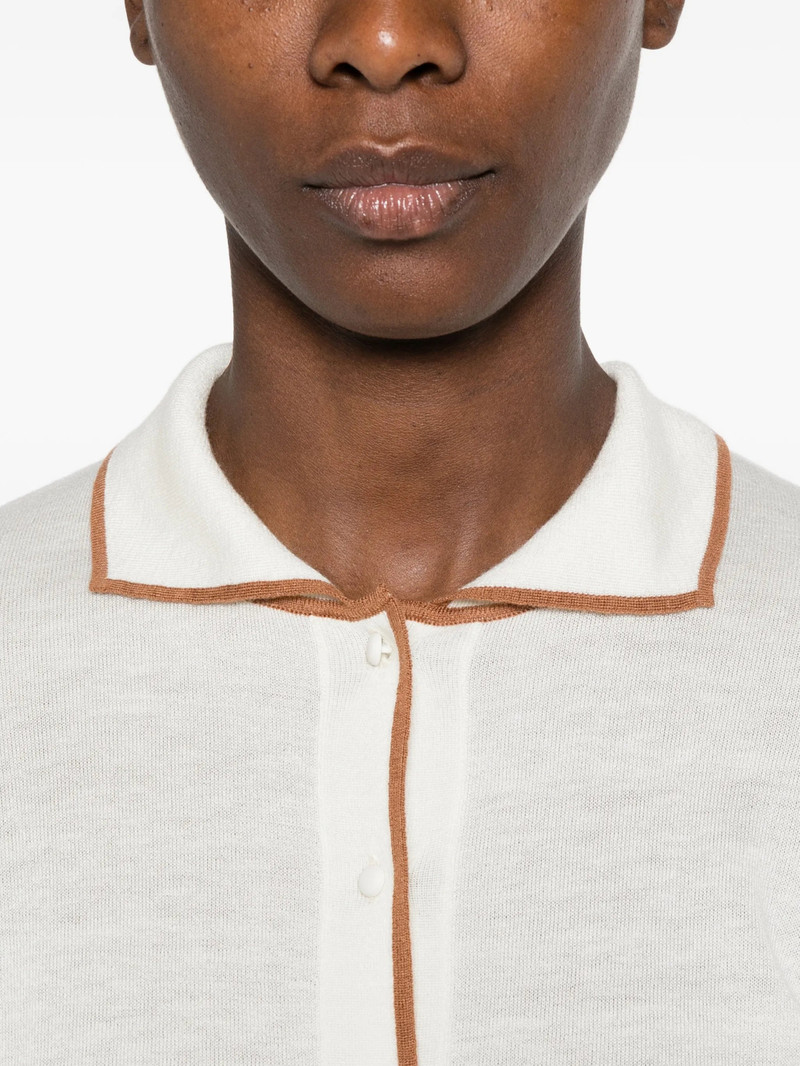 Max Mara Studio Max Mara Studio Contrast-trim Cardigan outlook