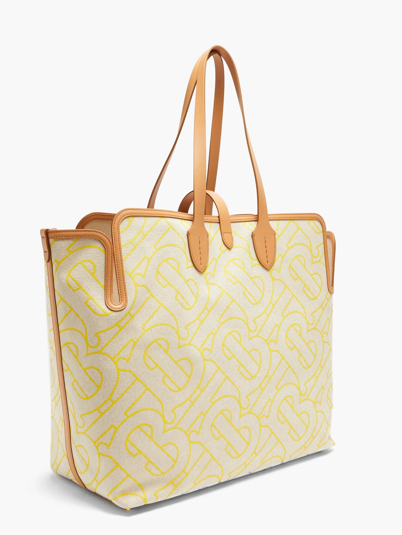 The Large TB-tape canvas tote bag - 4