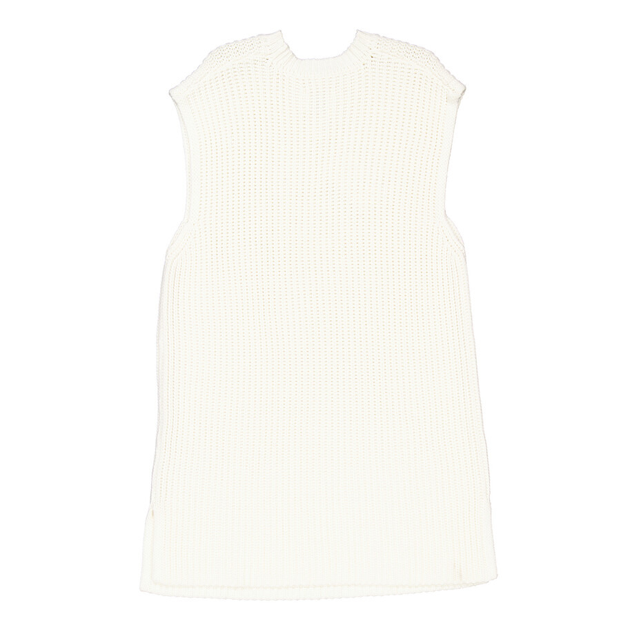Anine Bing Ladies White Olivier Cable-Knit Vest - 2