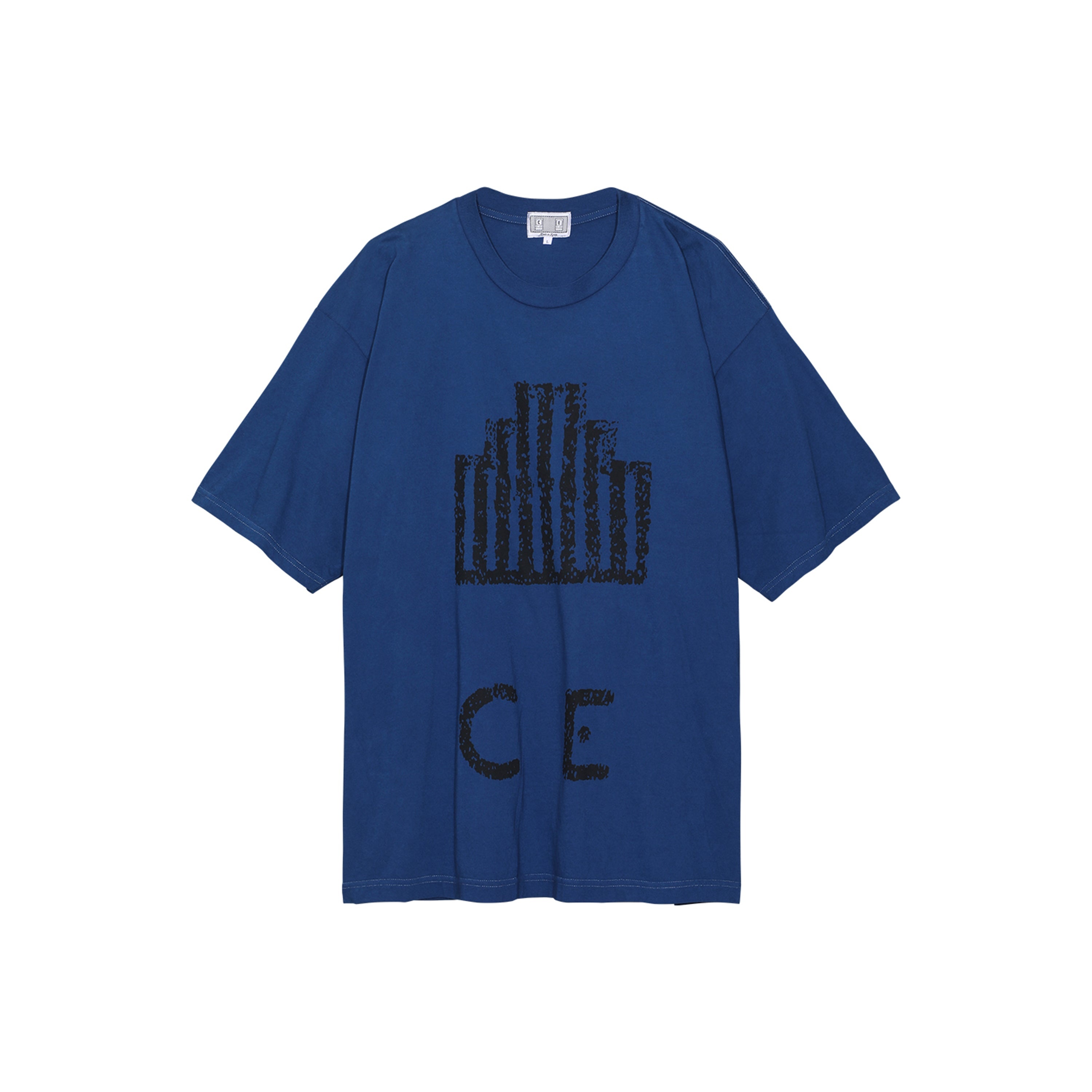 Overdye Stamped CE Big Tee - 1